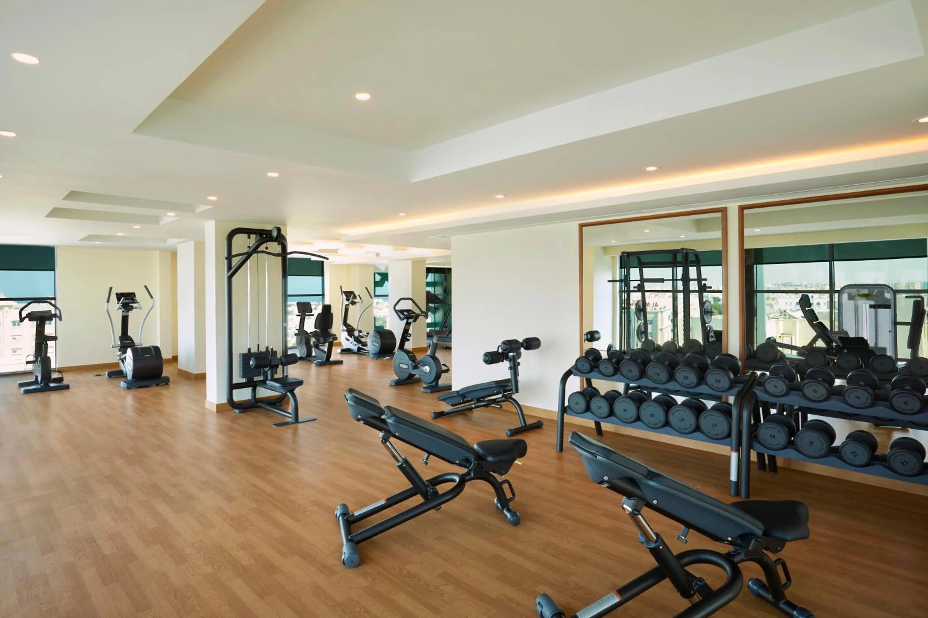 Fitness centre/facilities in Royal Tulip Muscat