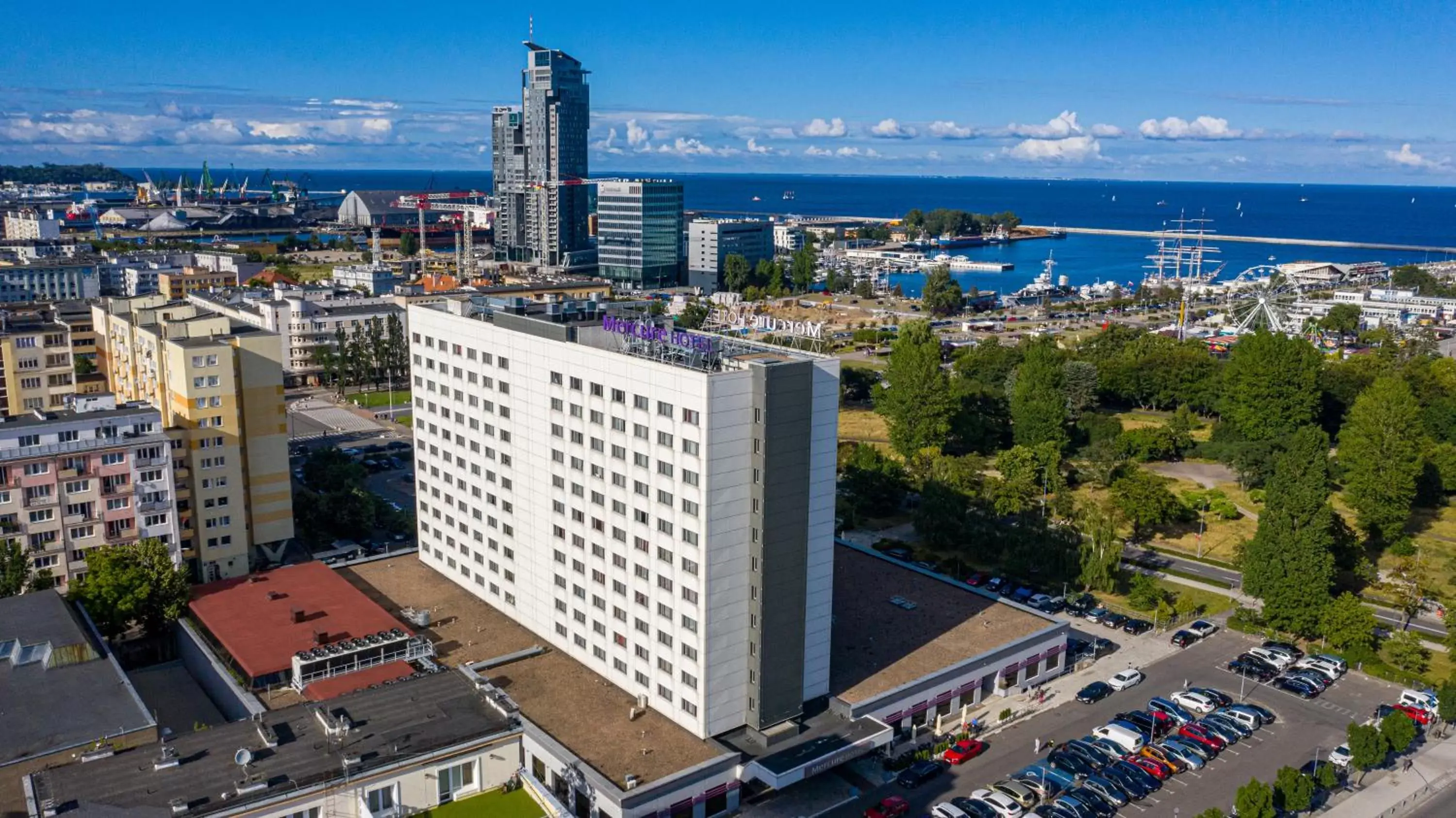 Property building, Bird's-eye View in Mercure Gdynia Centrum