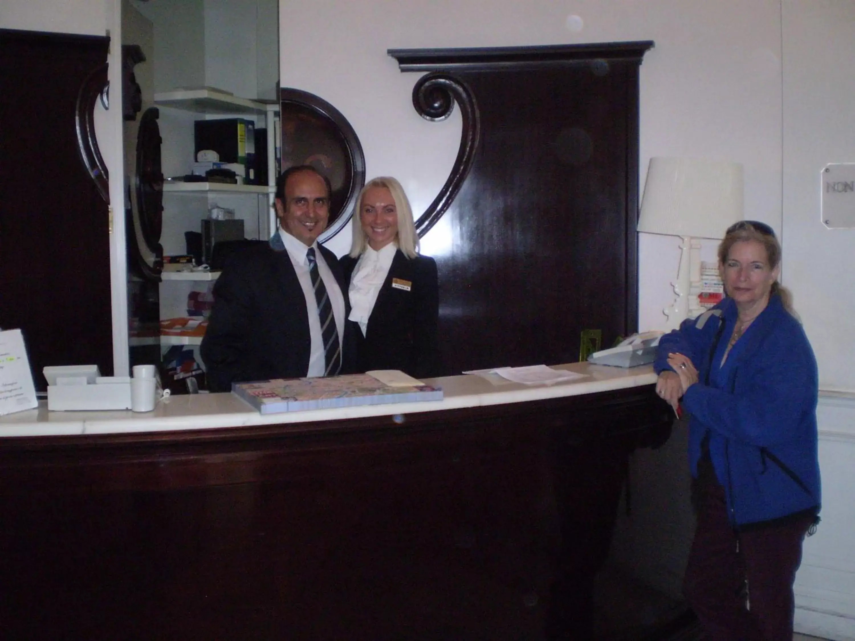 Staff in Gambrinus Hotel
