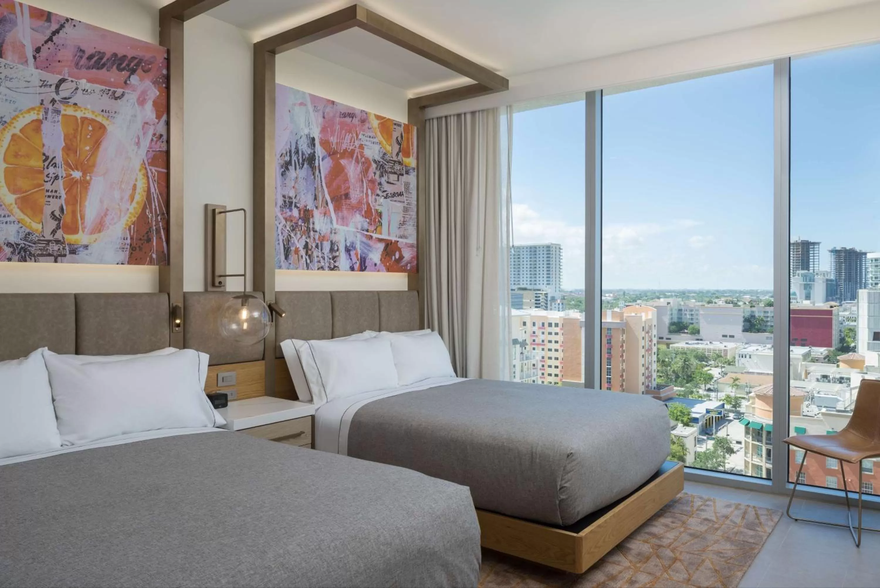 Queen Room with Two Queen Beds - Hearing Accessible in Canopy West Palm Beach - Downtown
