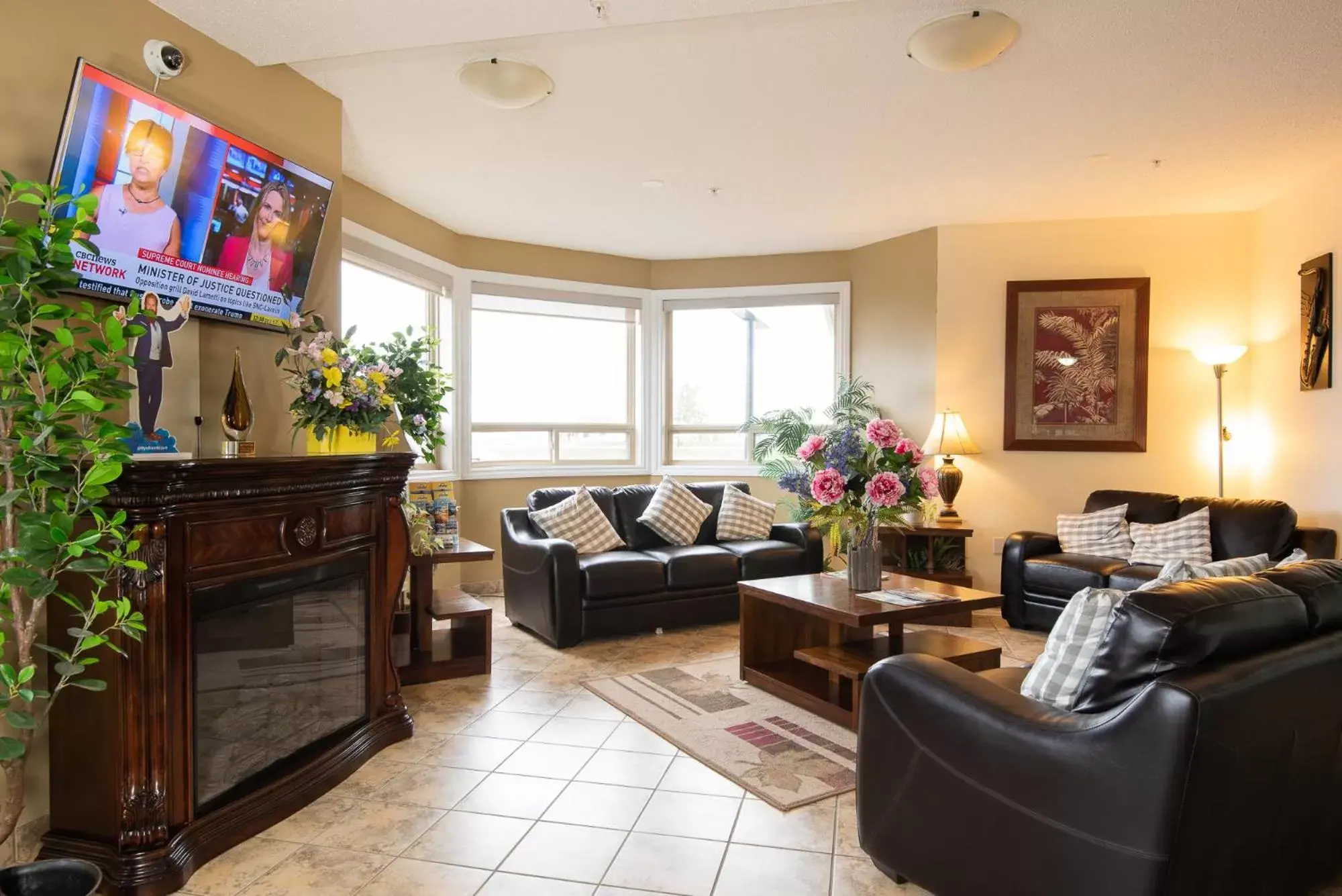 Seating Area in Days Inn by Wyndham Bonnyville