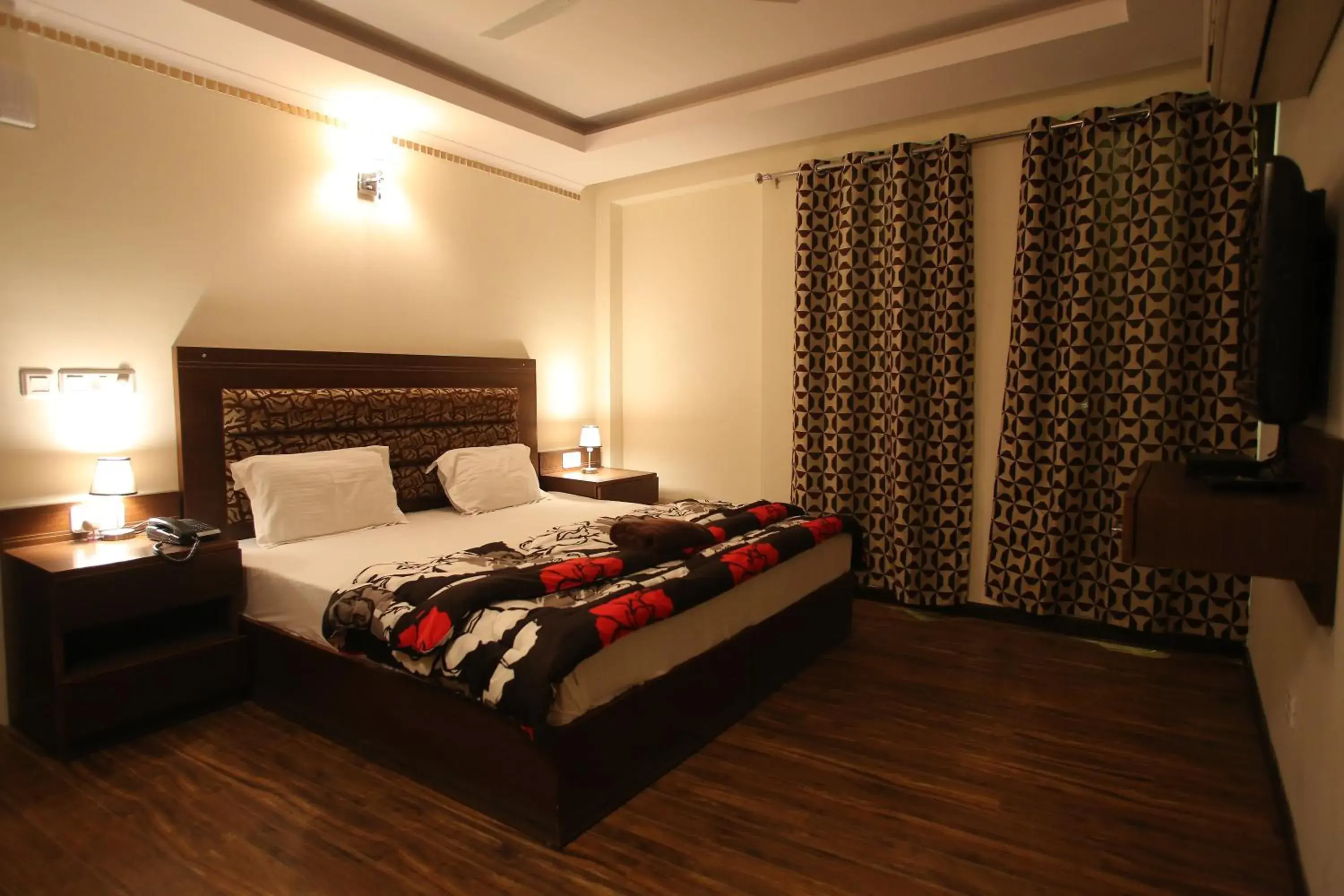 Bed in Hotel City Premier