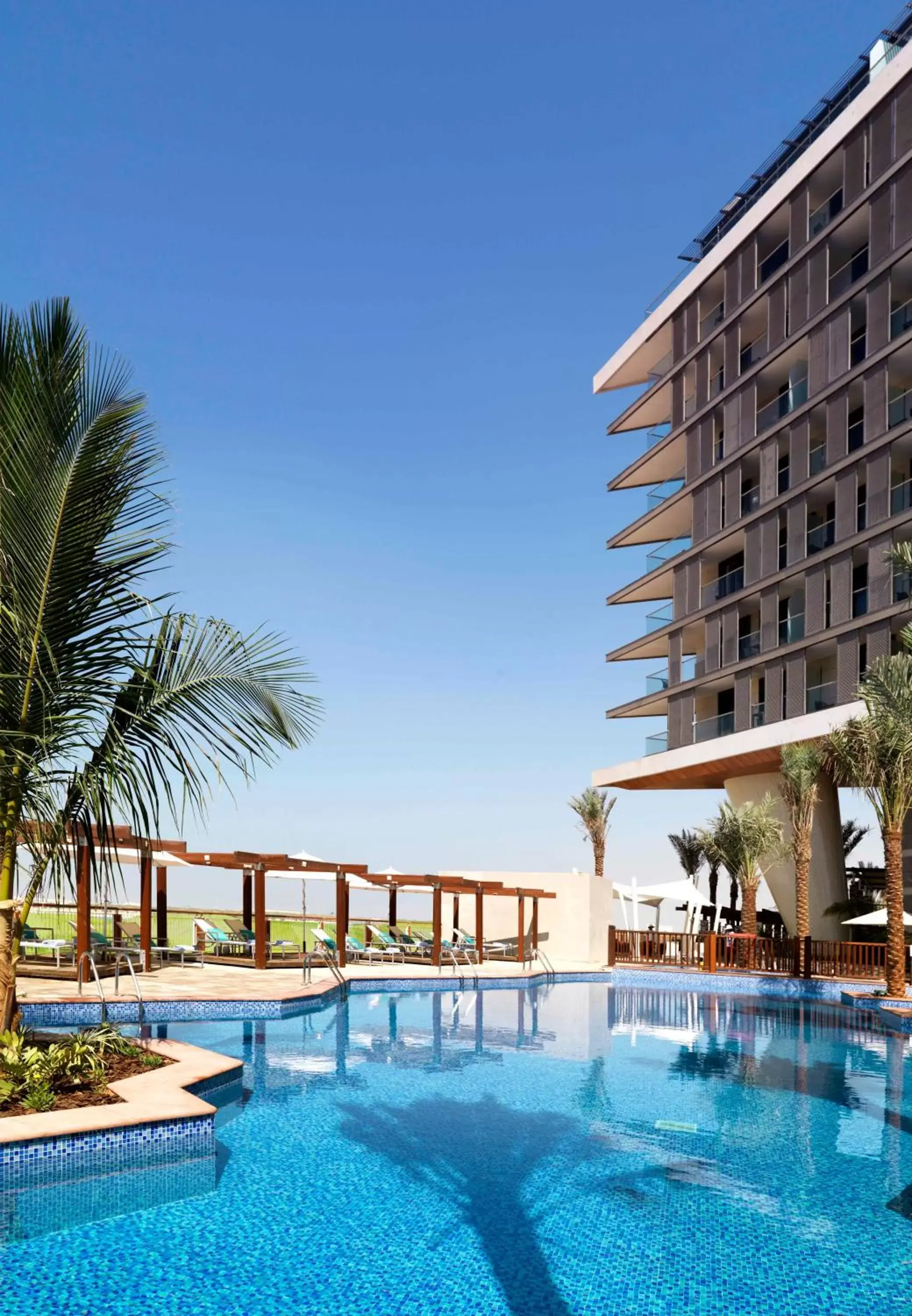 Swimming Pool in Radisson Blu Hotel, Abu Dhabi Yas Island