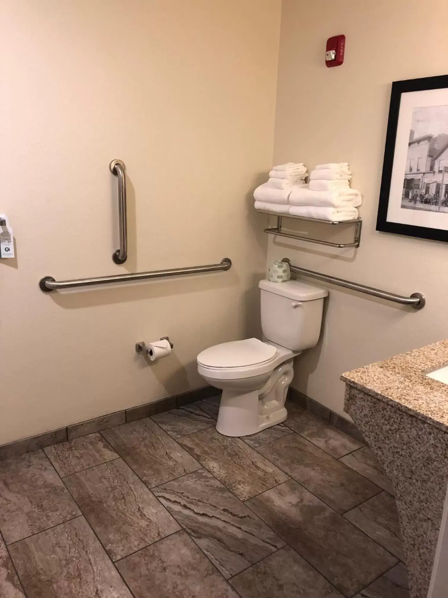 Toilet, Bathroom in Cobblestone Inn and Suites - Ashland