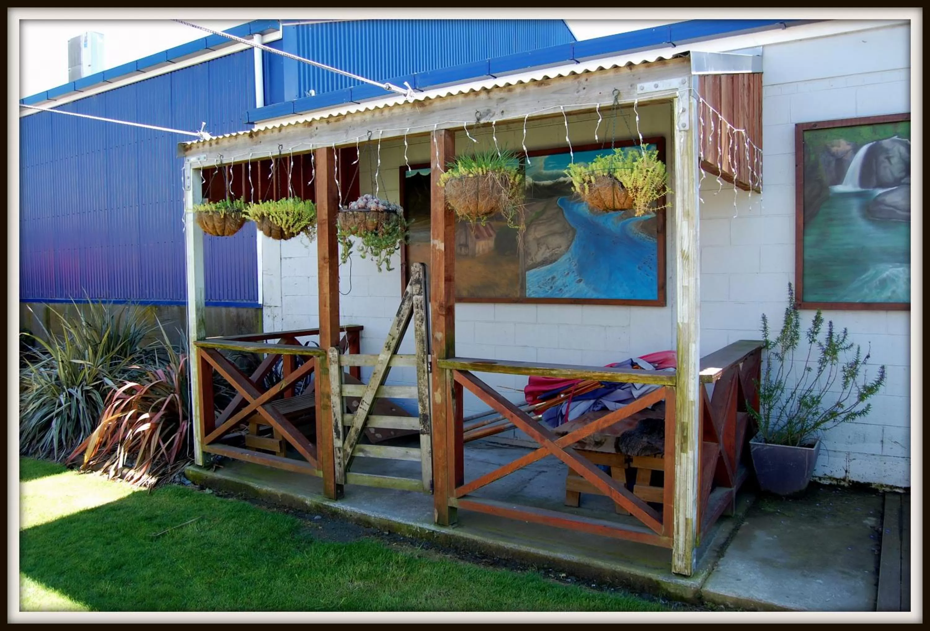 Garden in The Brown Pub