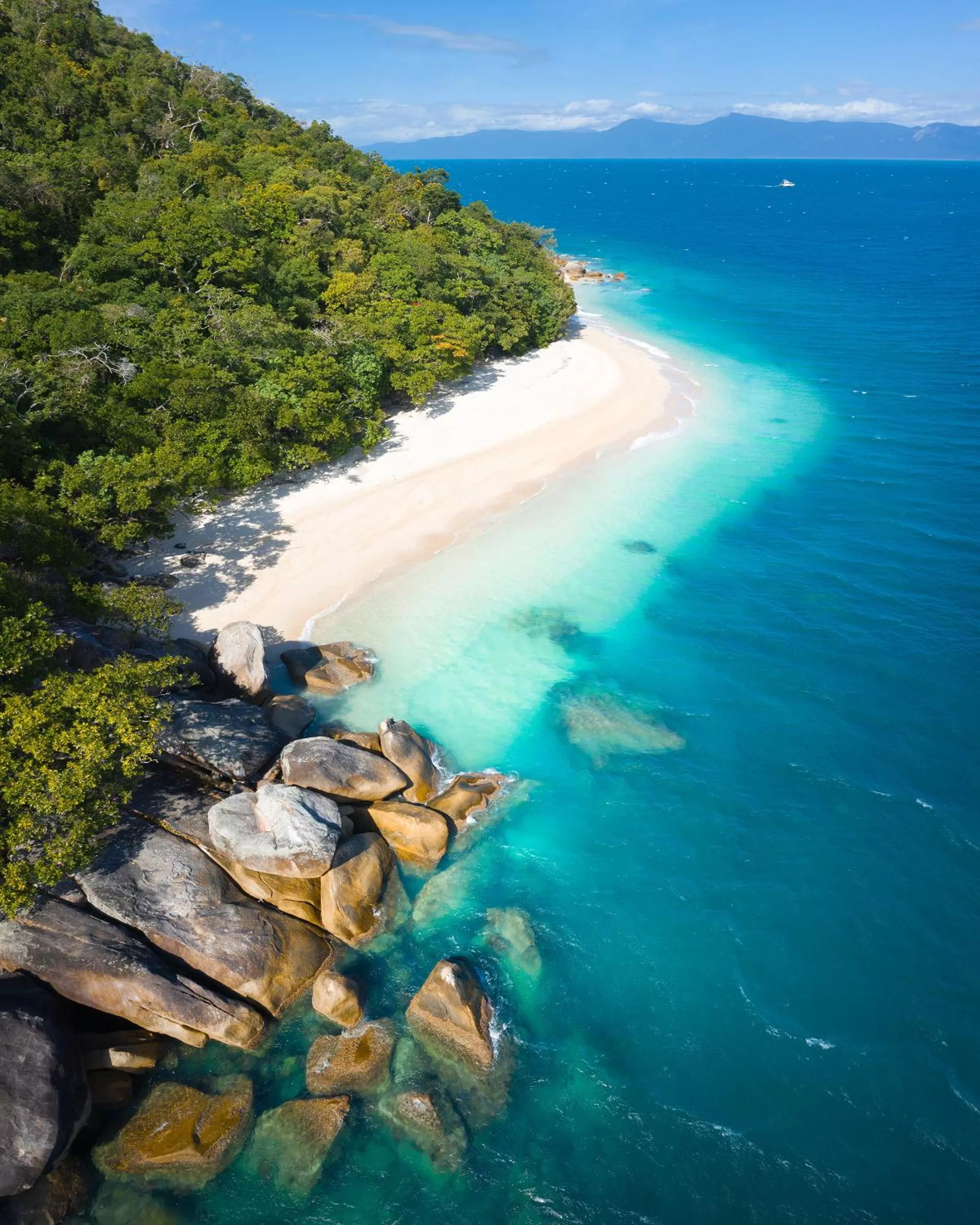 Natural landscape in Fitzroy Island Resort