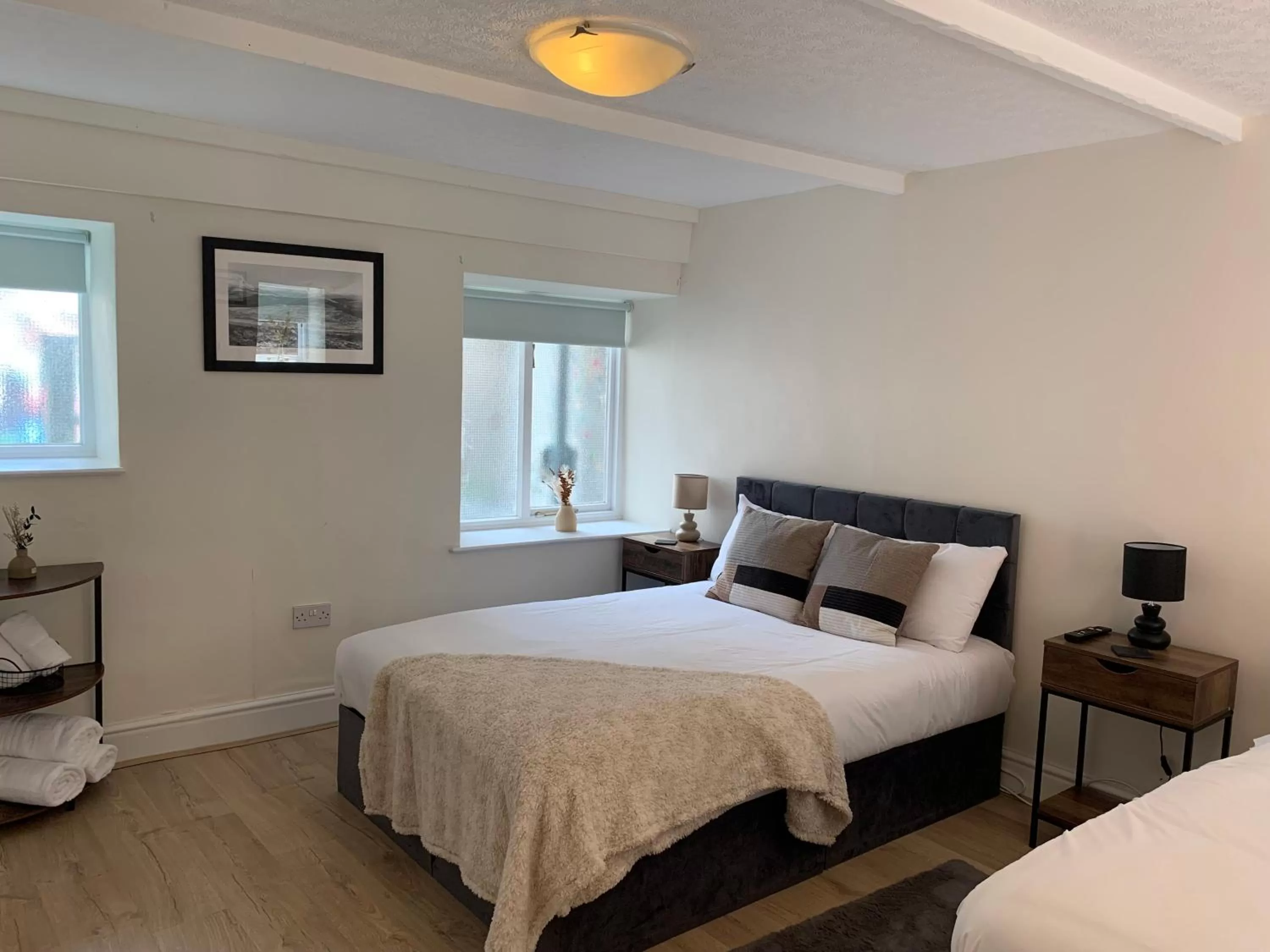 Bed in The Beacons Guest House