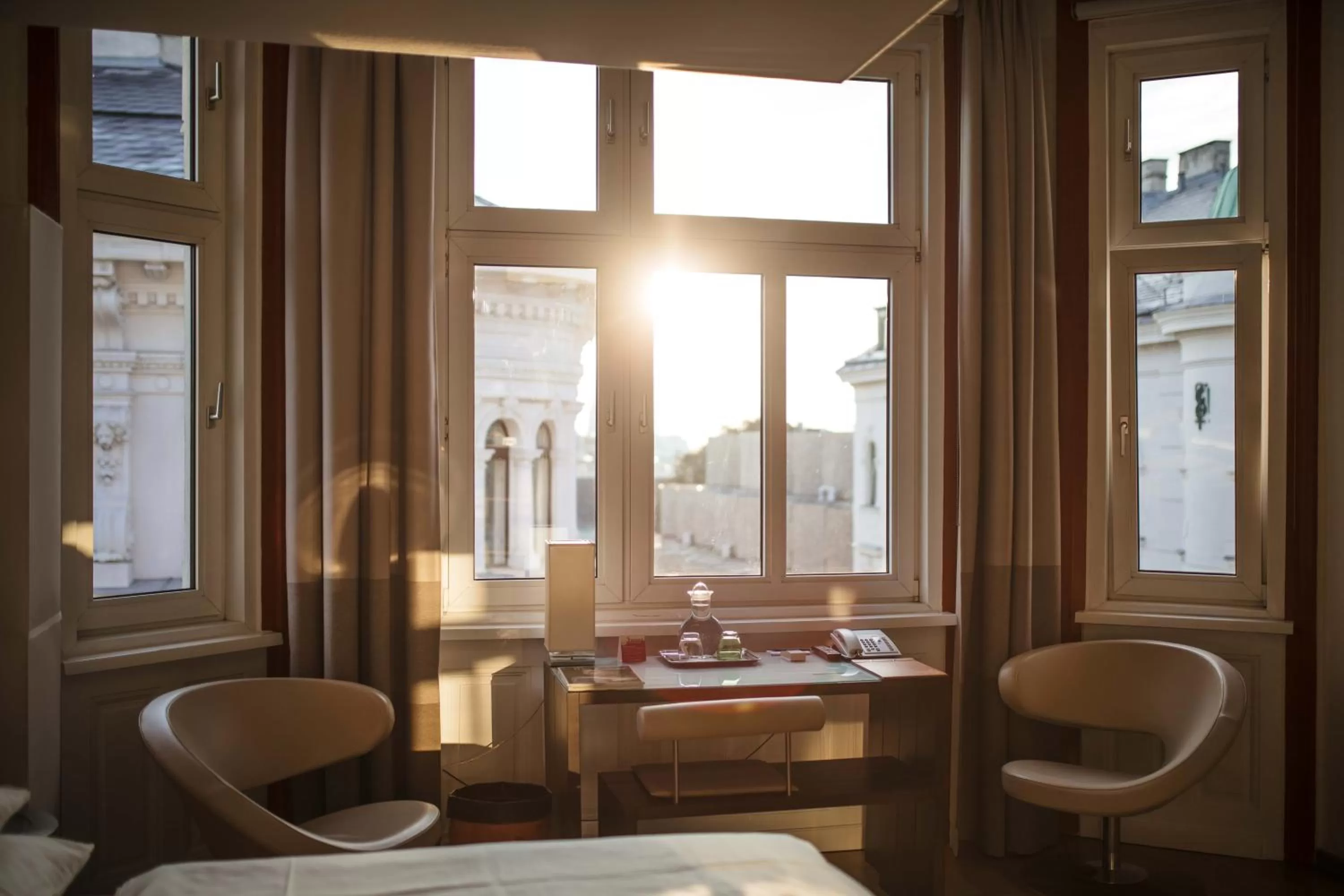 View (from property/room) in Hotel Rathaus - Wein & Design