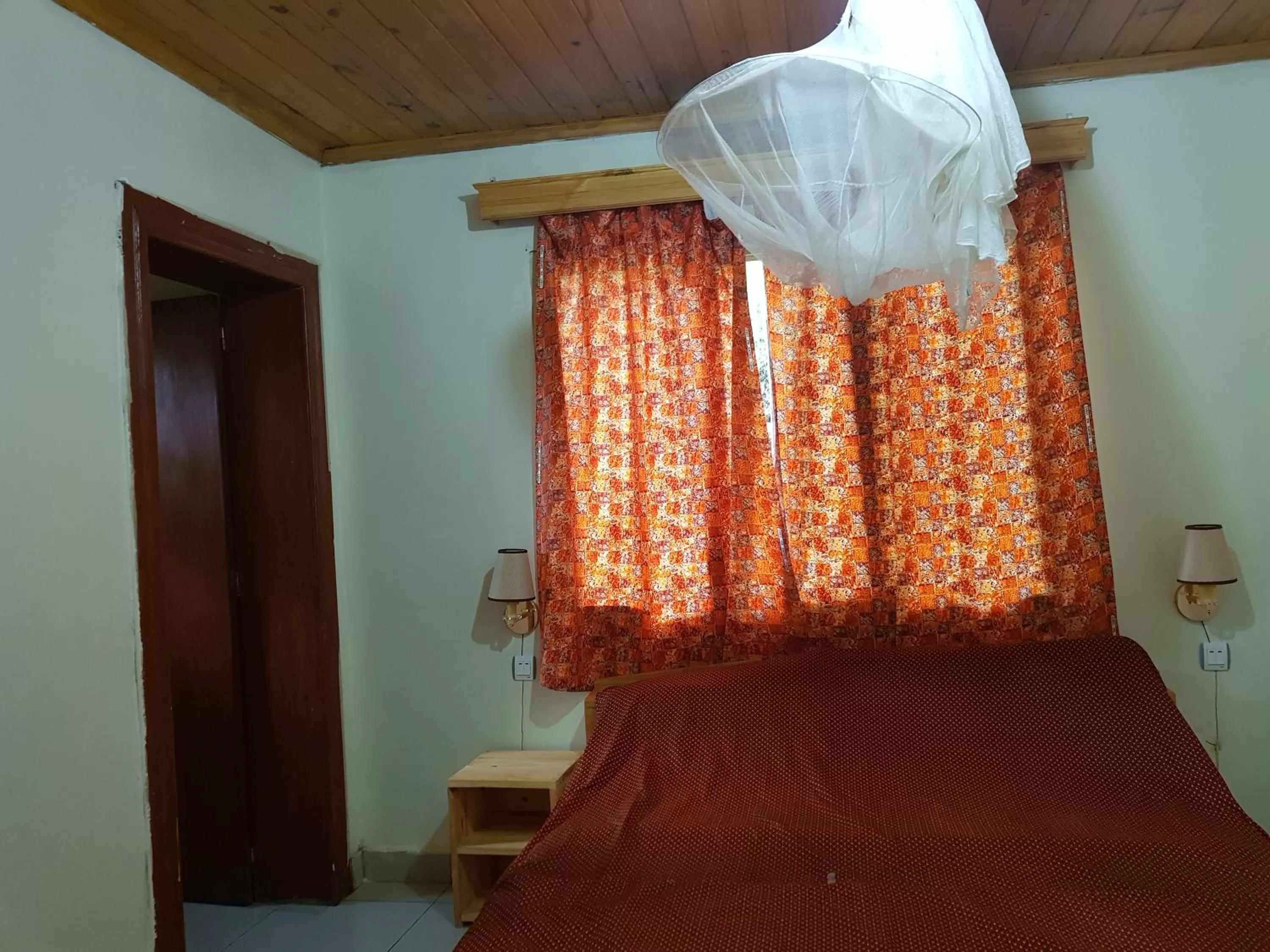 Bed in Rebero Kivu Resort