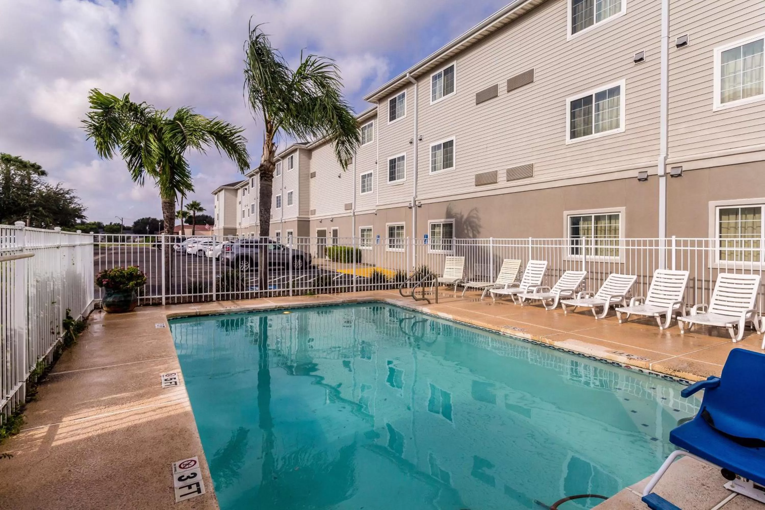 On site in Studio 6-Mcallen, TX