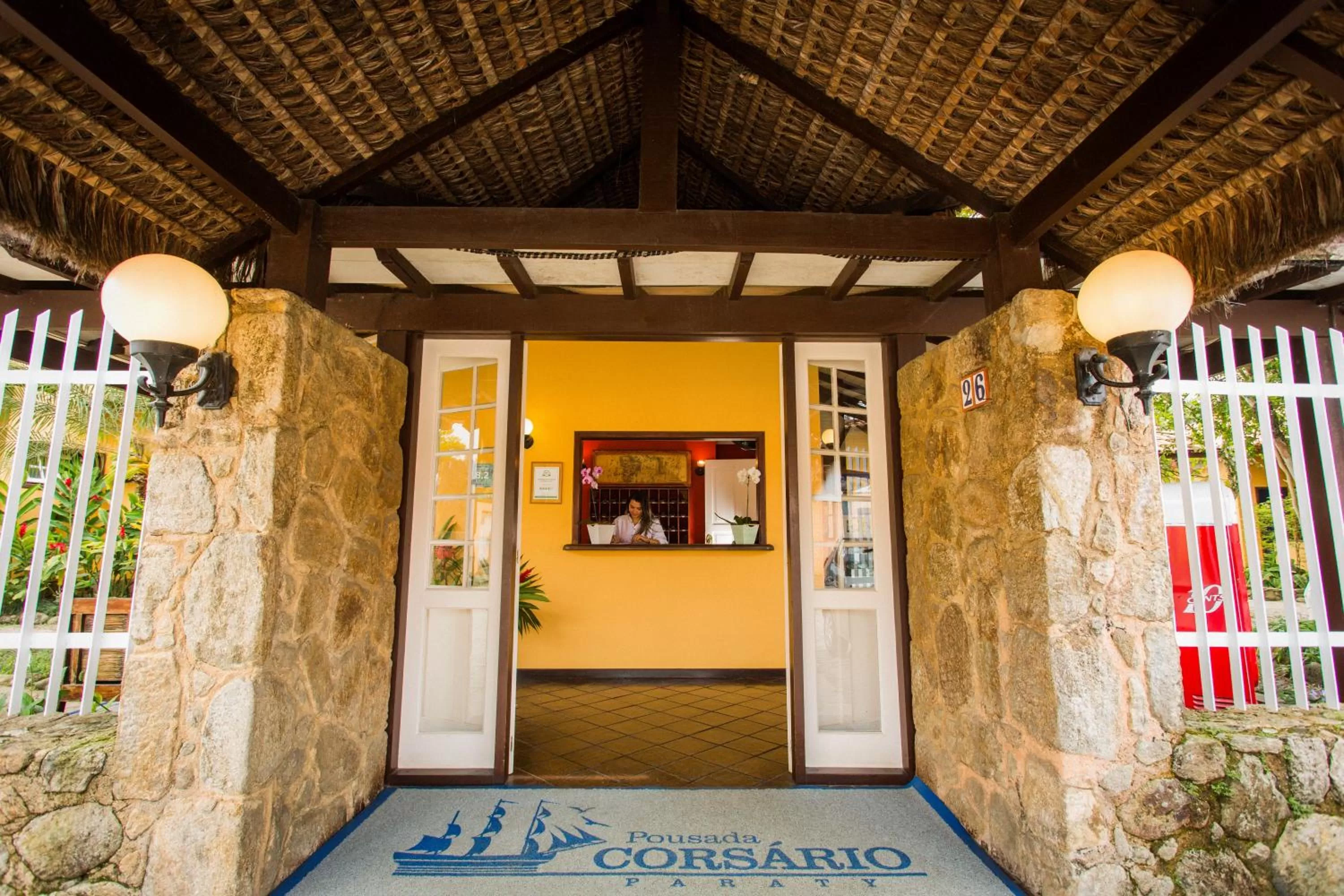 Facade/entrance in Pousada Corsario Paraty