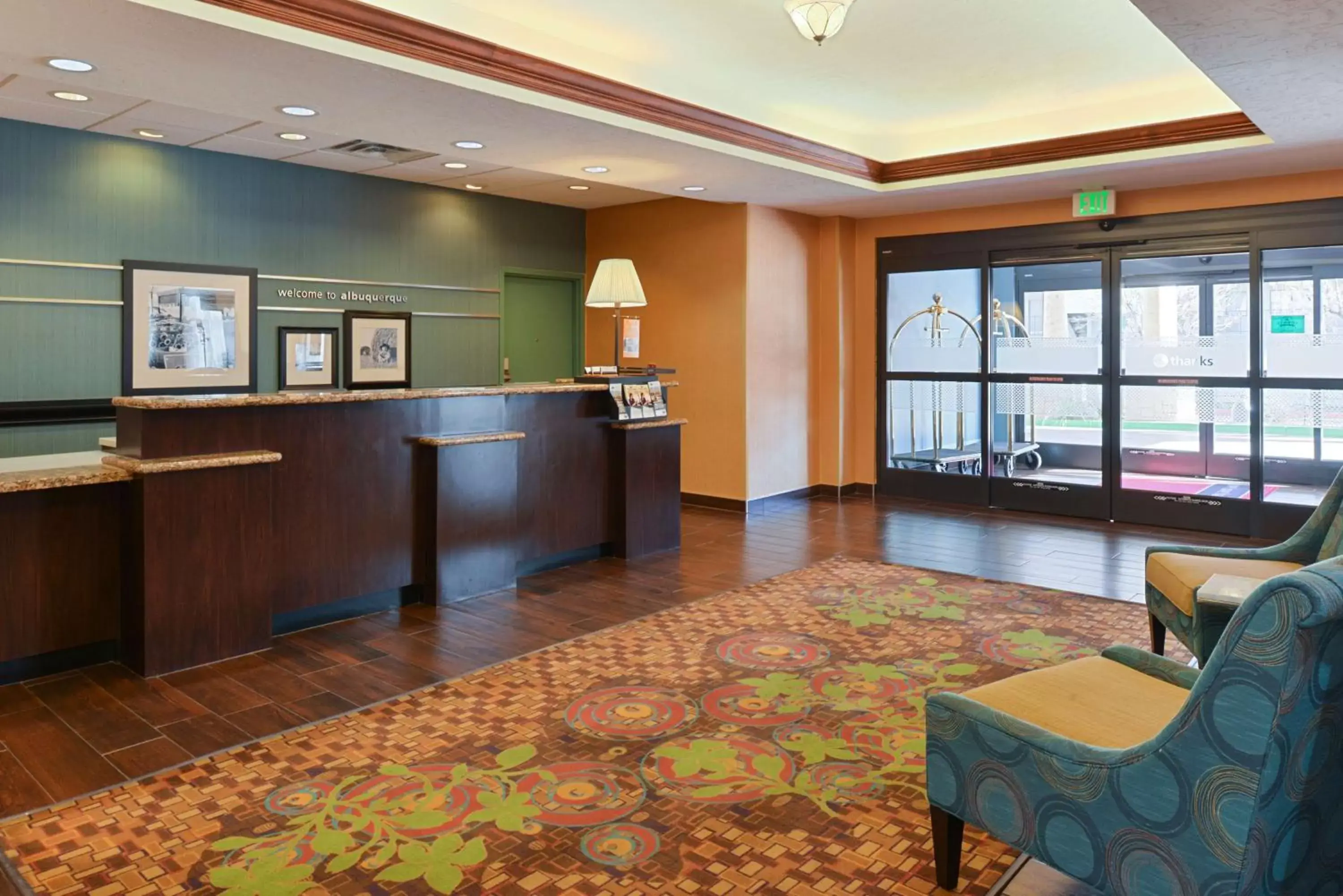 Lobby or reception, Lobby/Reception in Hampton Inn & Suites Albuquerque-Coors Road