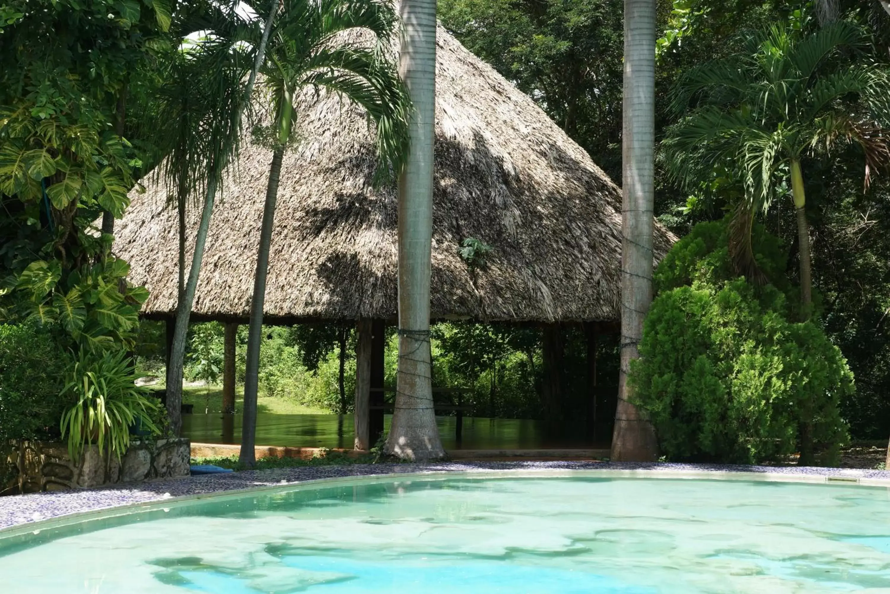 Garden, Swimming Pool in Hotel Doralba Inn Chichen