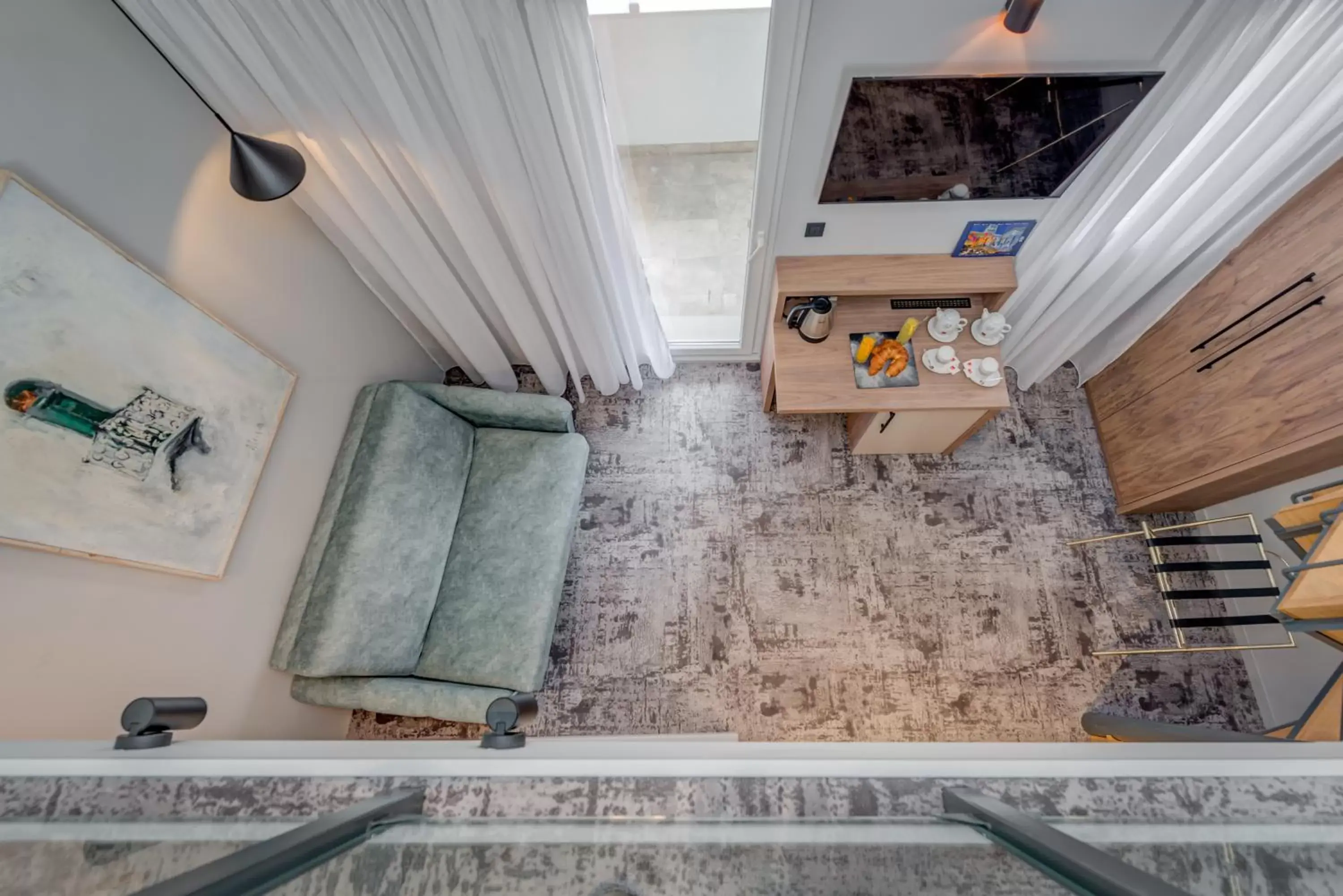 Living room in Makarun Heritage Rooms Living room in Makarun Heritage Rooms