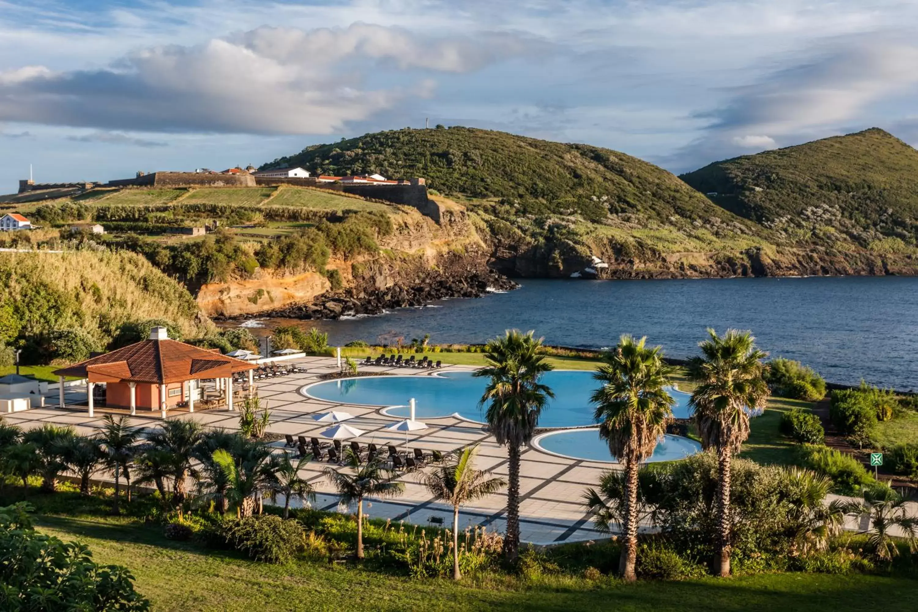 Landmark view, Pool View in Terceira Mar Hotel