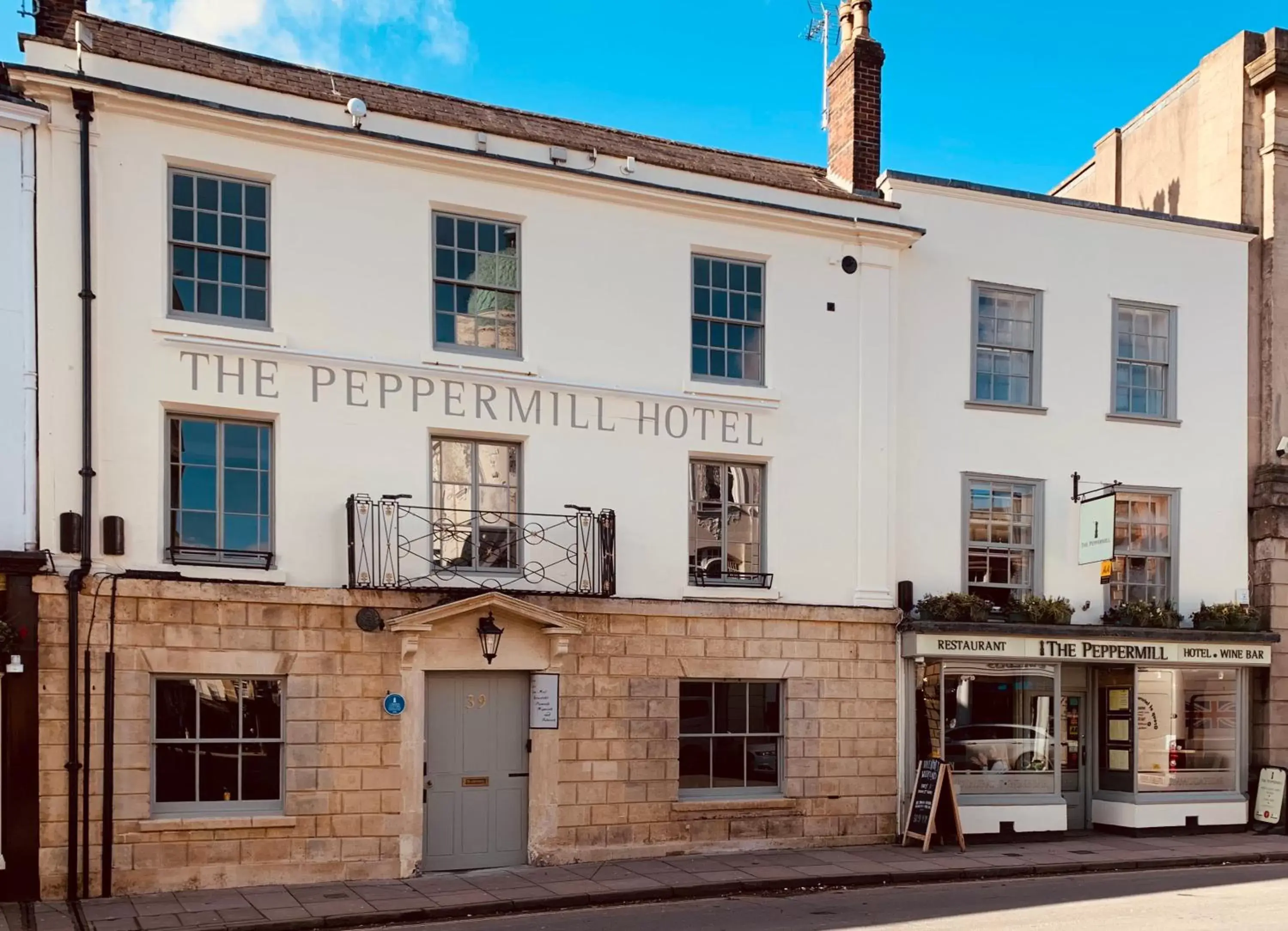 Facade/entrance, Property Building in The Peppermill Town house Hotel & Restaurant