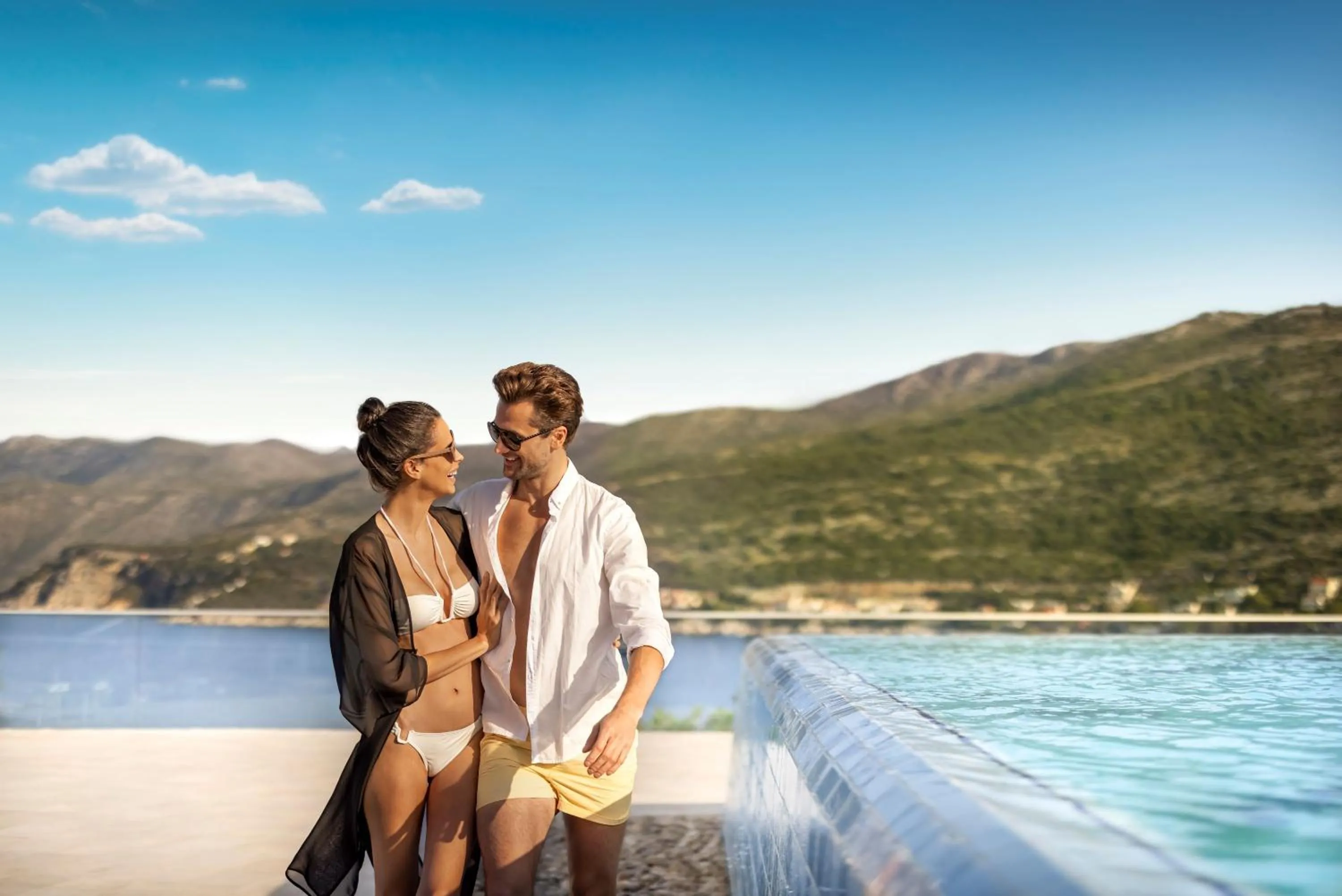 Swimming pool in President Hotel, Valamar Collection