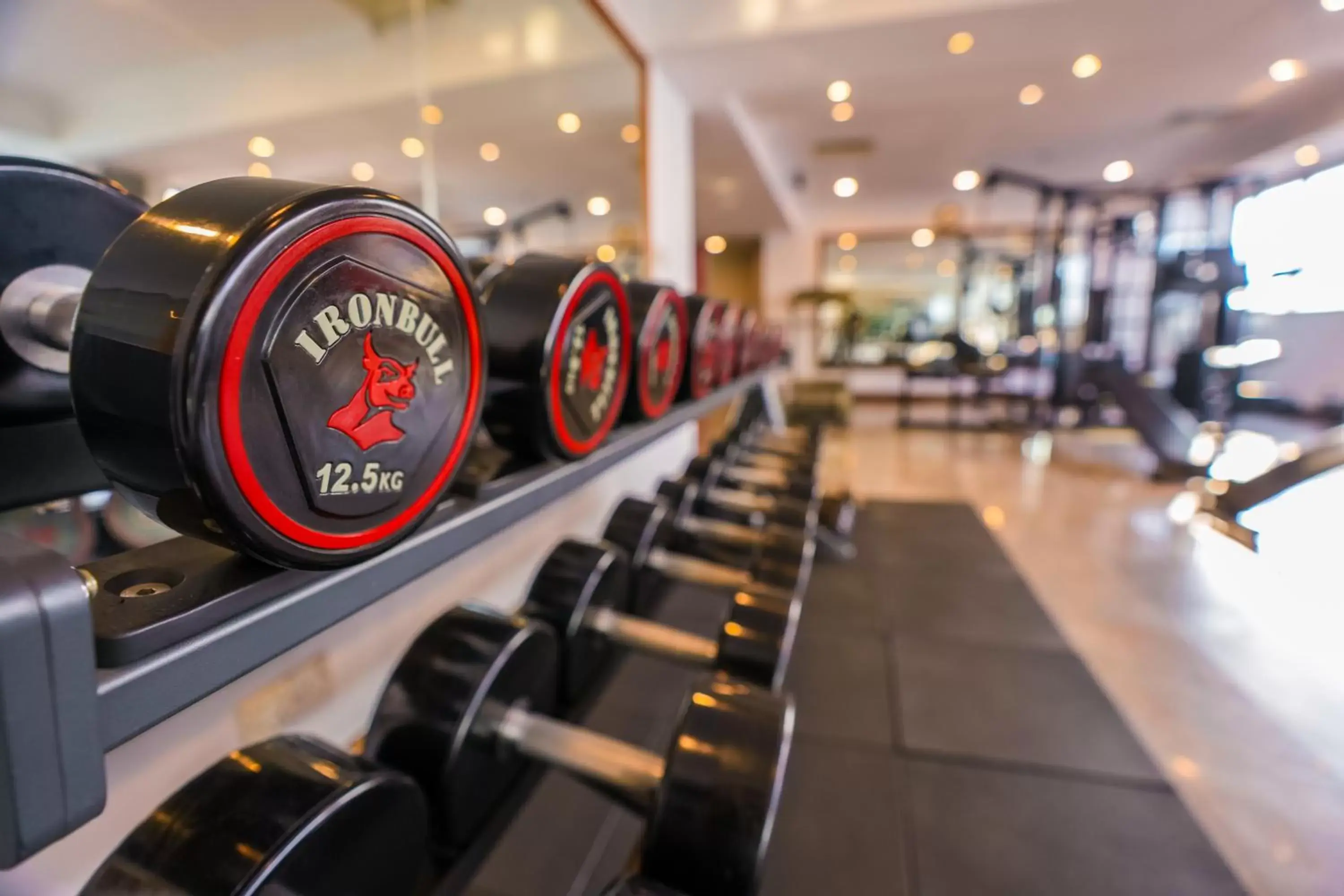 Fitness centre/facilities in Hotel Sarina