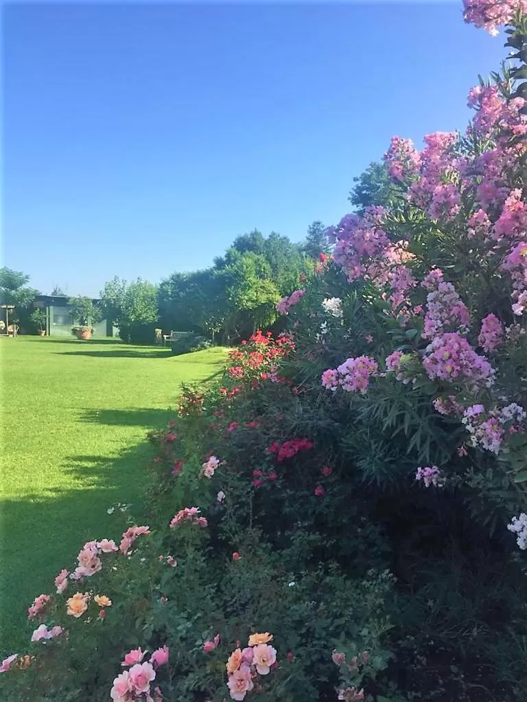 Garden view in La Pergola B&B