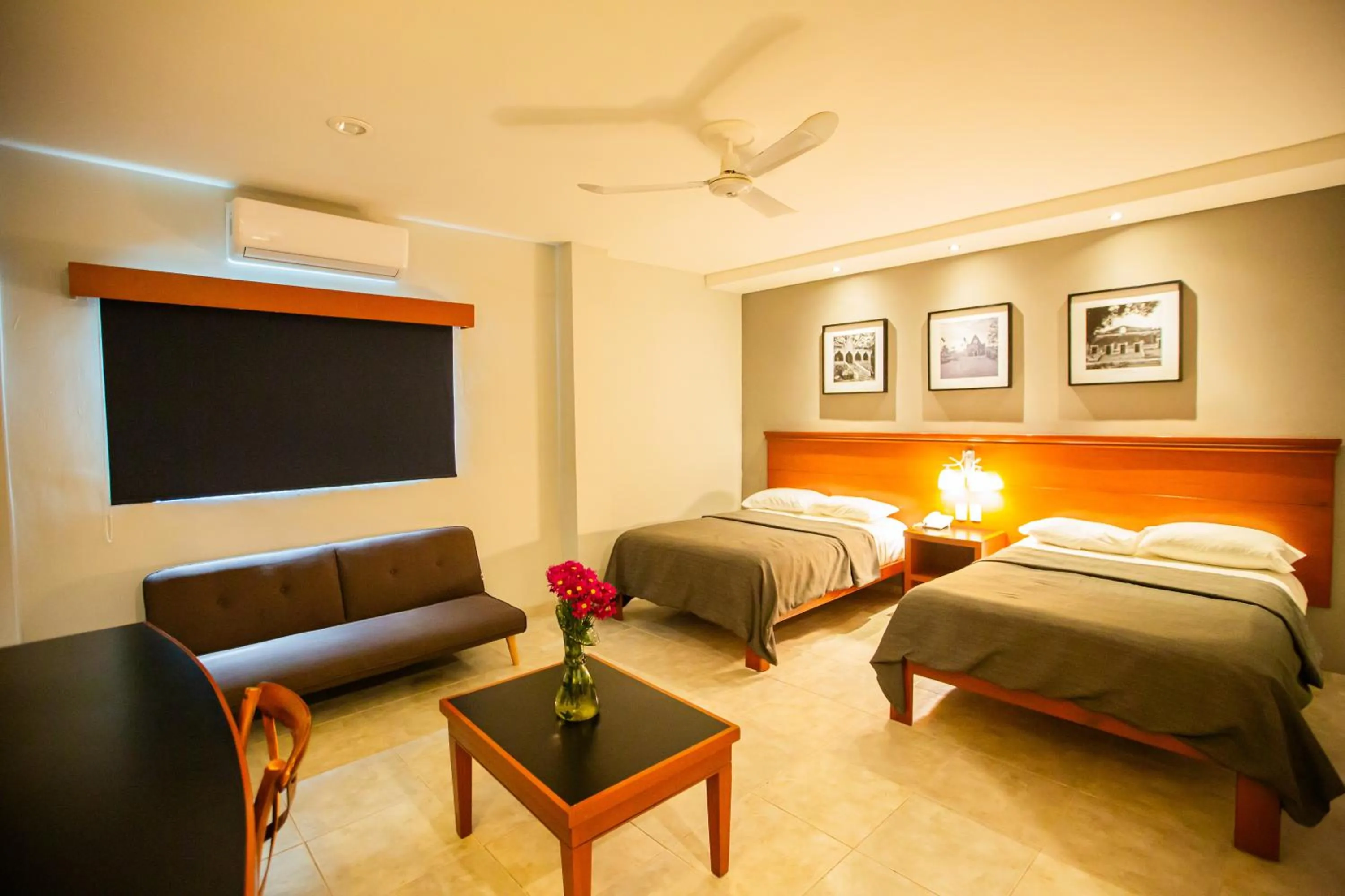 Bed in Hotel Nacional Merida