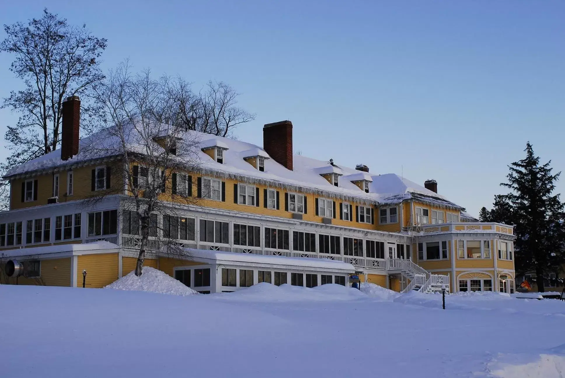 Property building, Winter in The Bethel Resort & Suites