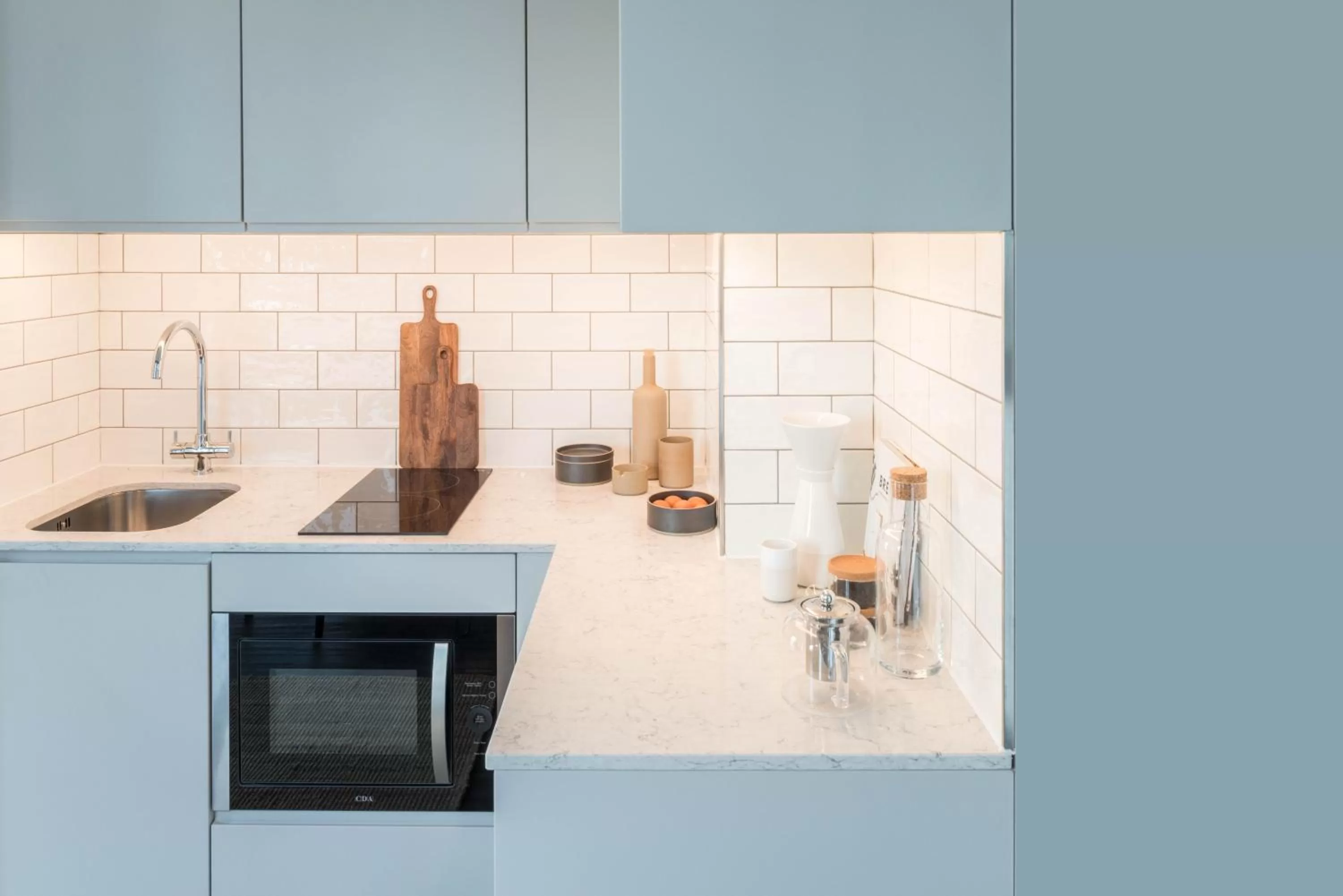 Kitchen or kitchenette in ARK Canary Wharf