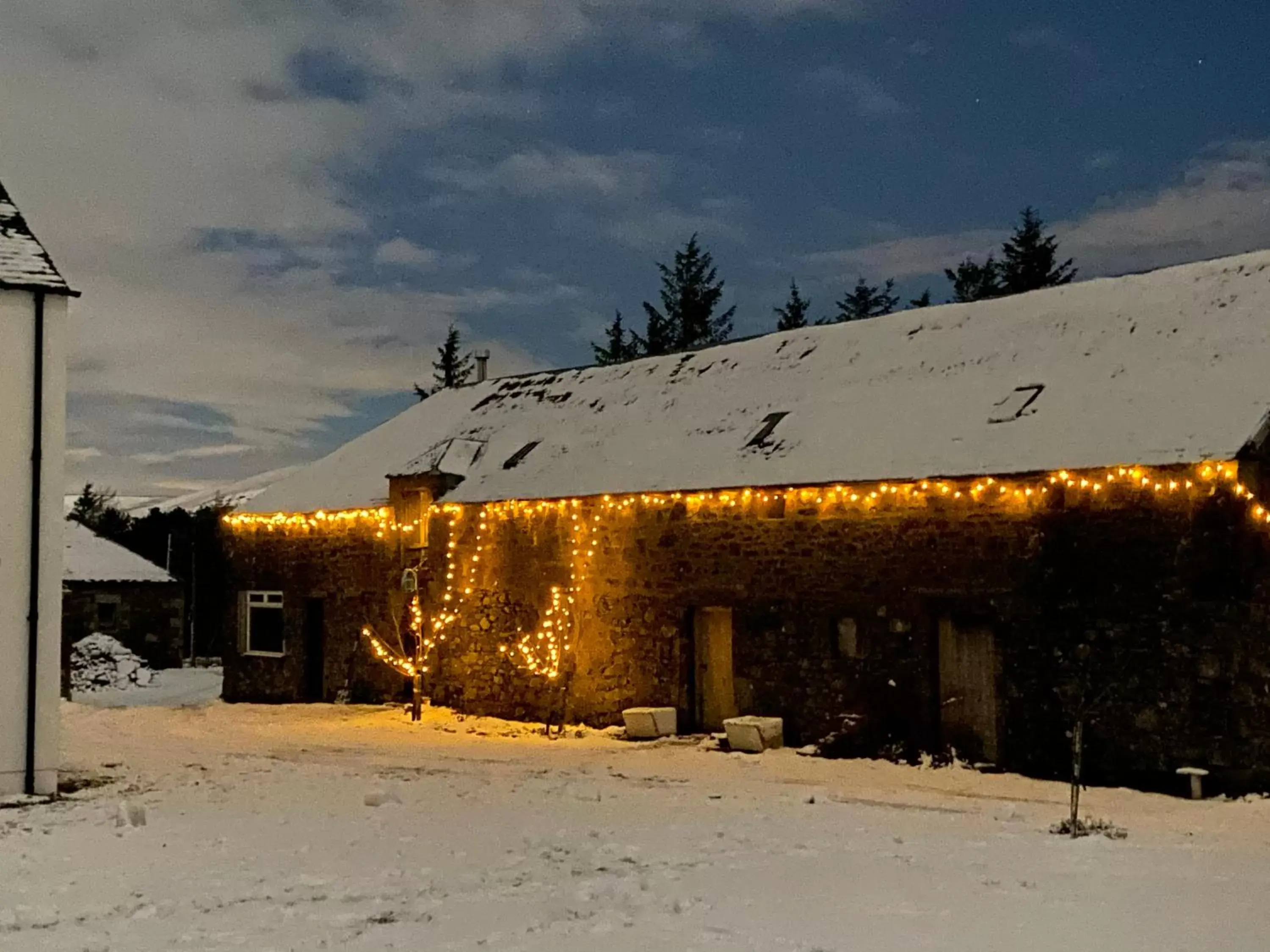 Winter in Ladyurd Farmhouse