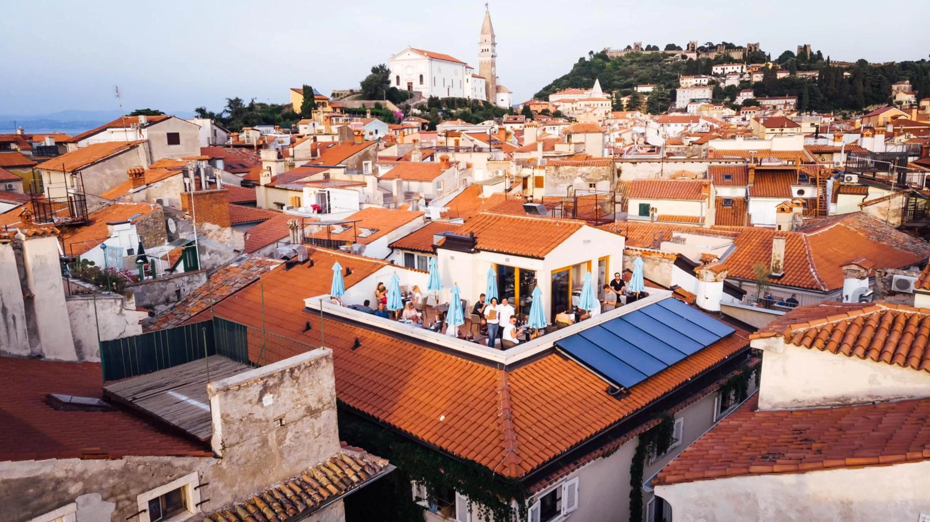 Patio in Second Life in Piran - Hotel Zala Piran with private parking and shuttle service