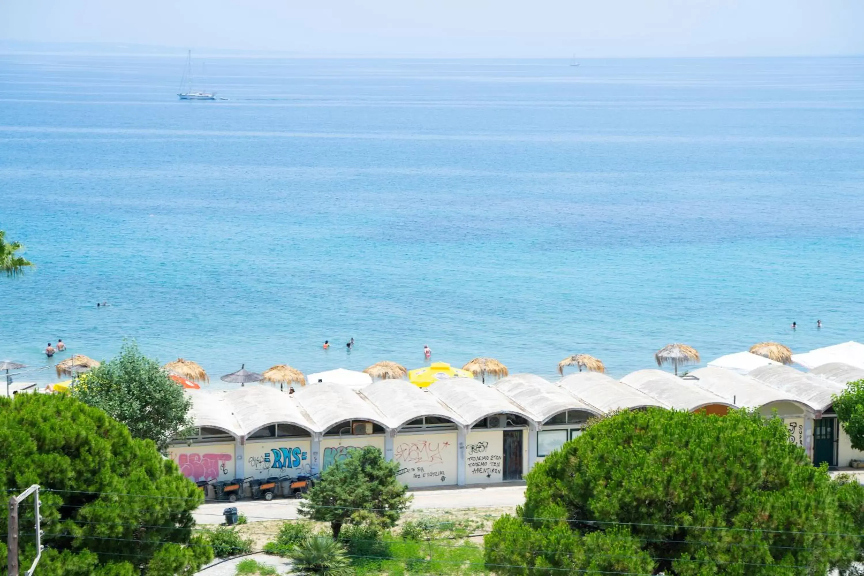 Beach, Sea View in Palatino Hotel