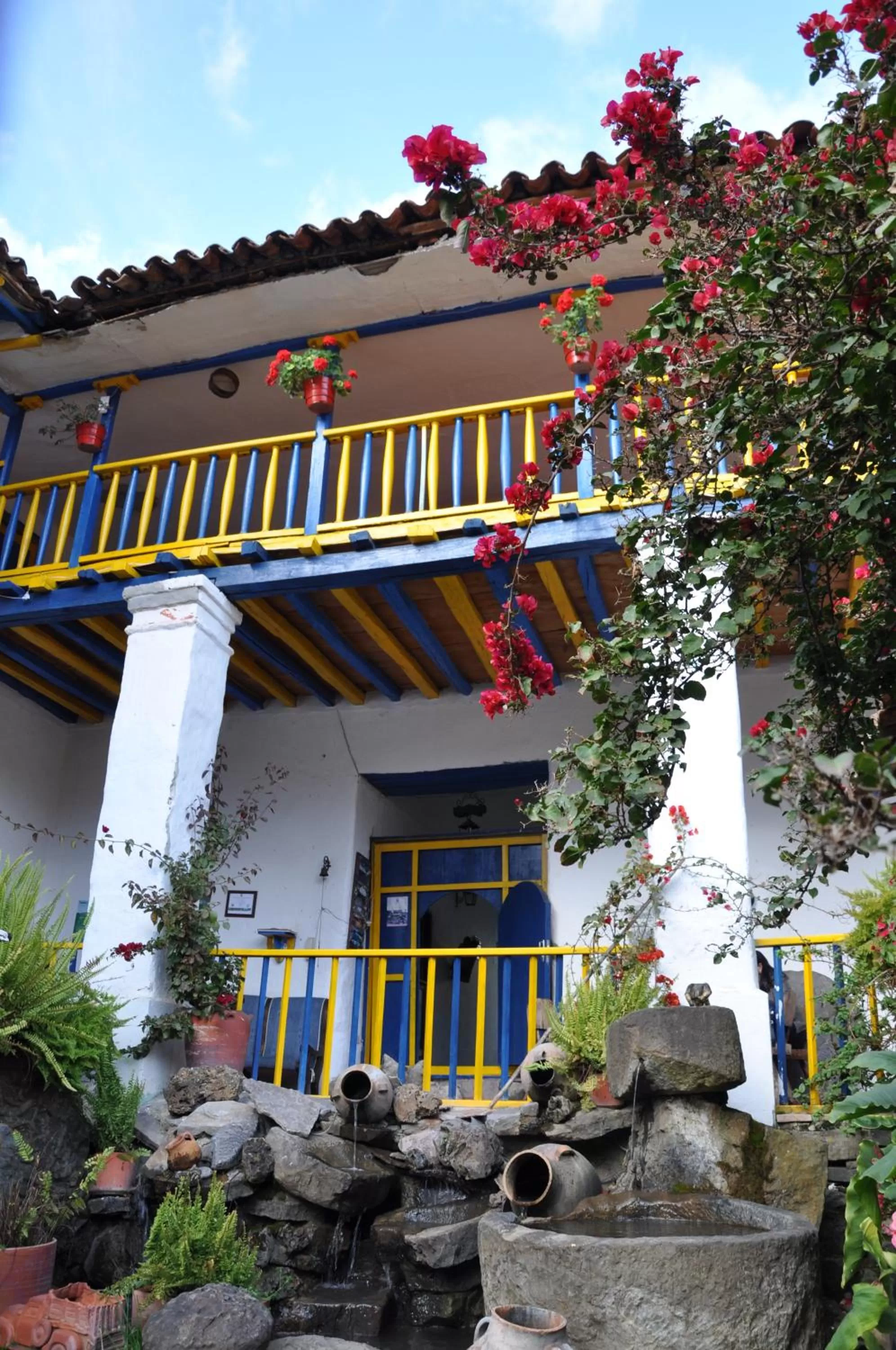 Garden in Hotel Museo la Posada del Molino