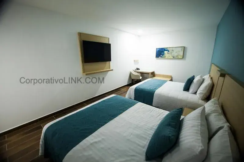 TV and multimedia, Bed in Hotel Plaza Sol Veracruz