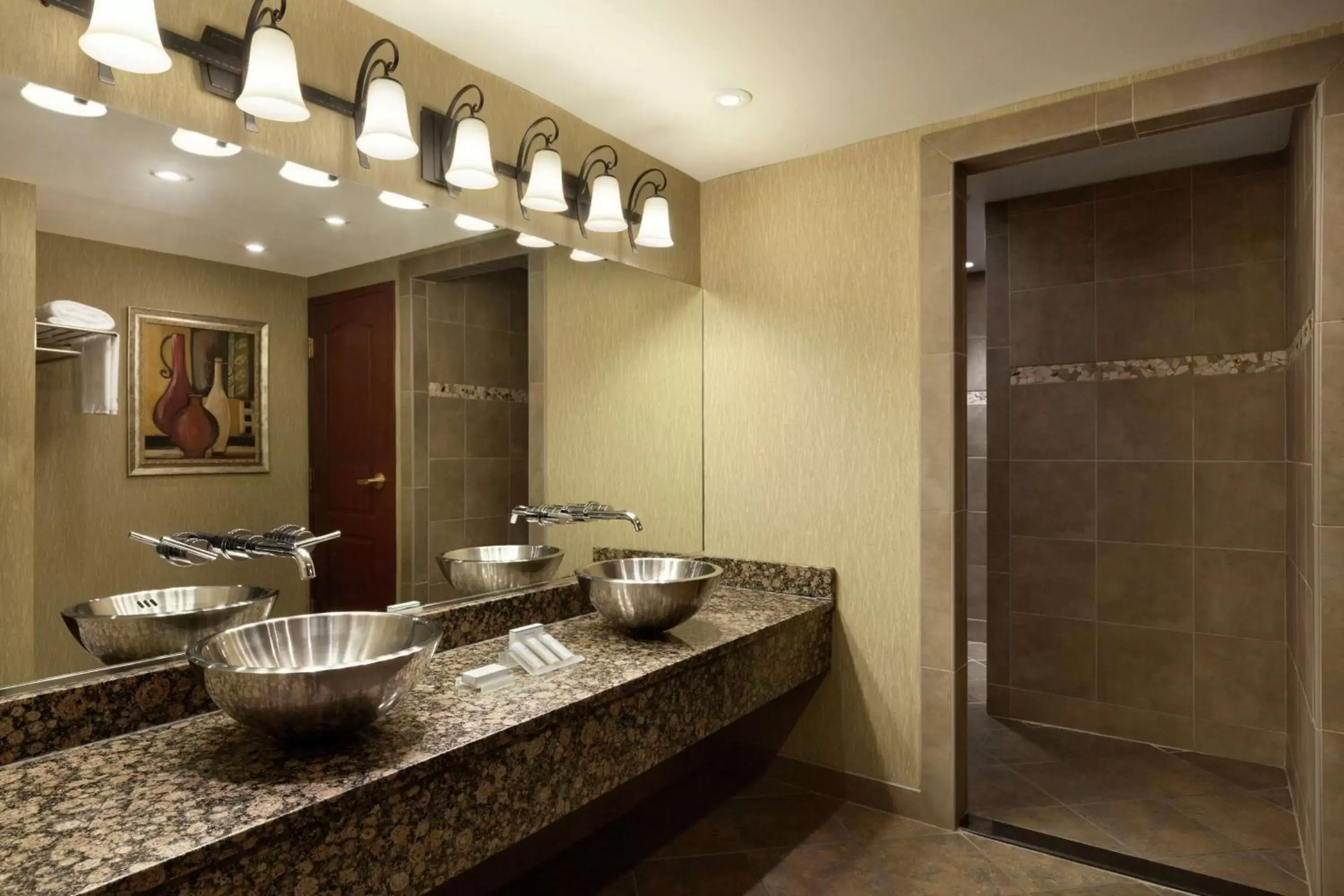 Bathroom in Hilton Garden Inn Rochester/Pittsford