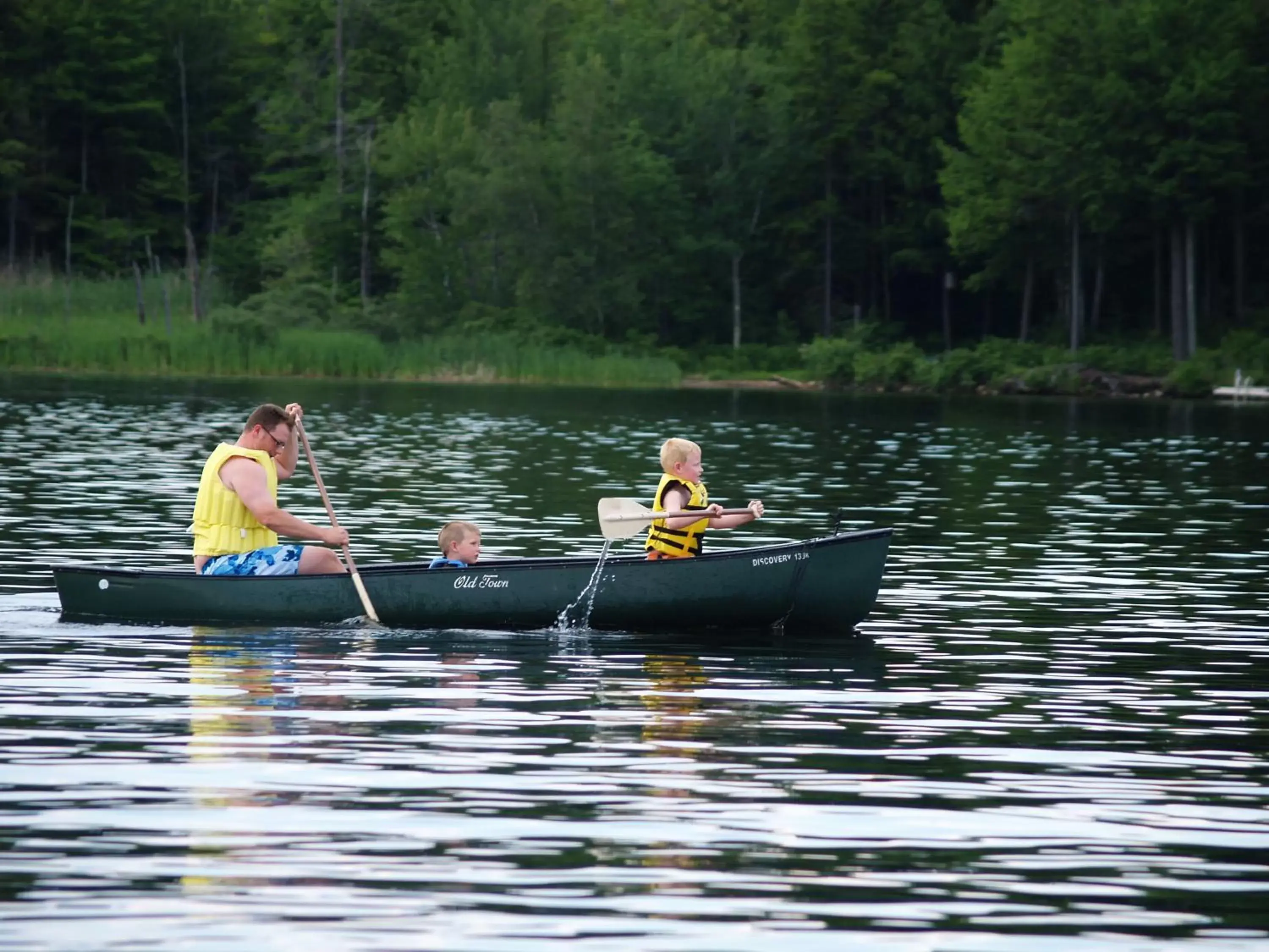 Canoeing in Wilson Lake Inn