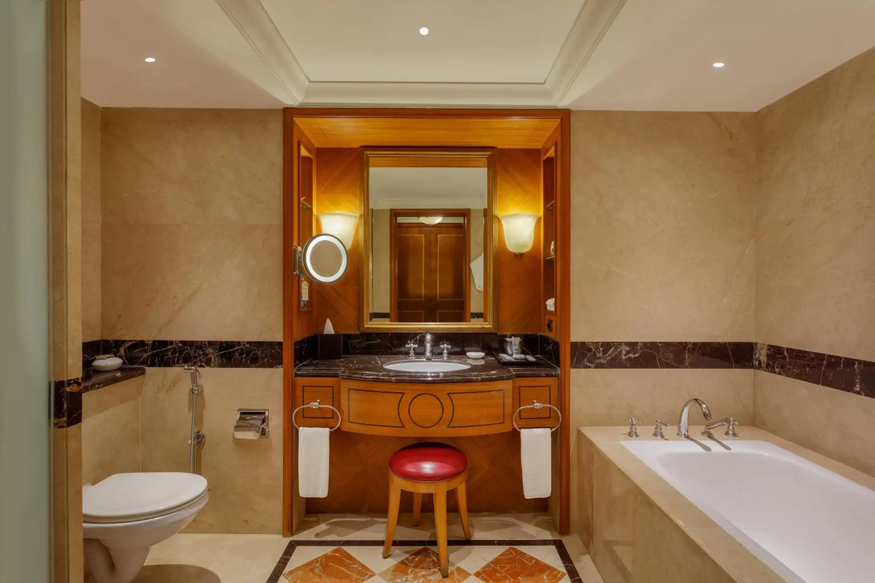 Bathroom in ITC Maurya, a Luxury Collection Hotel, New Delhi