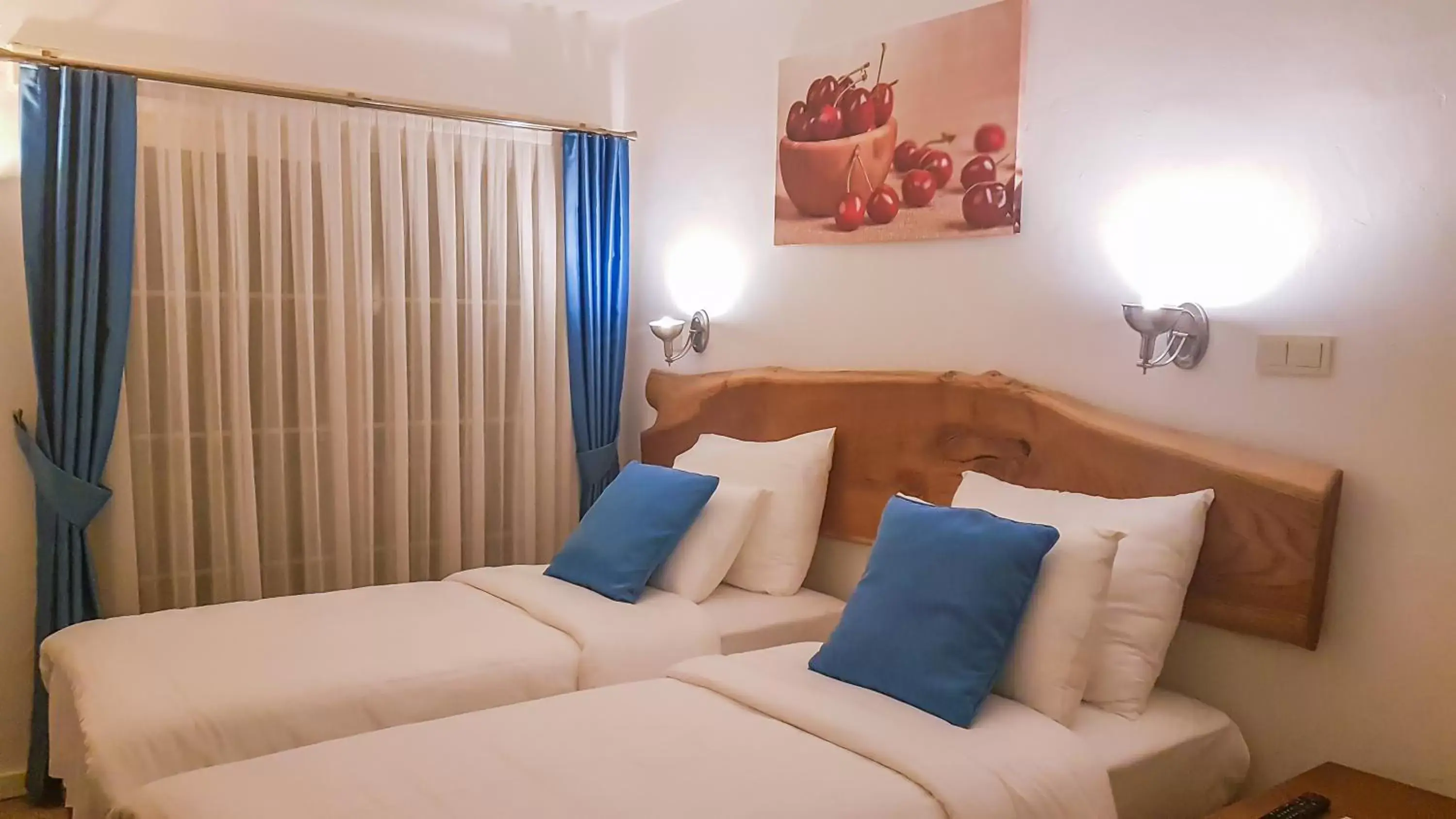 Bed in Rebetiko Hotel