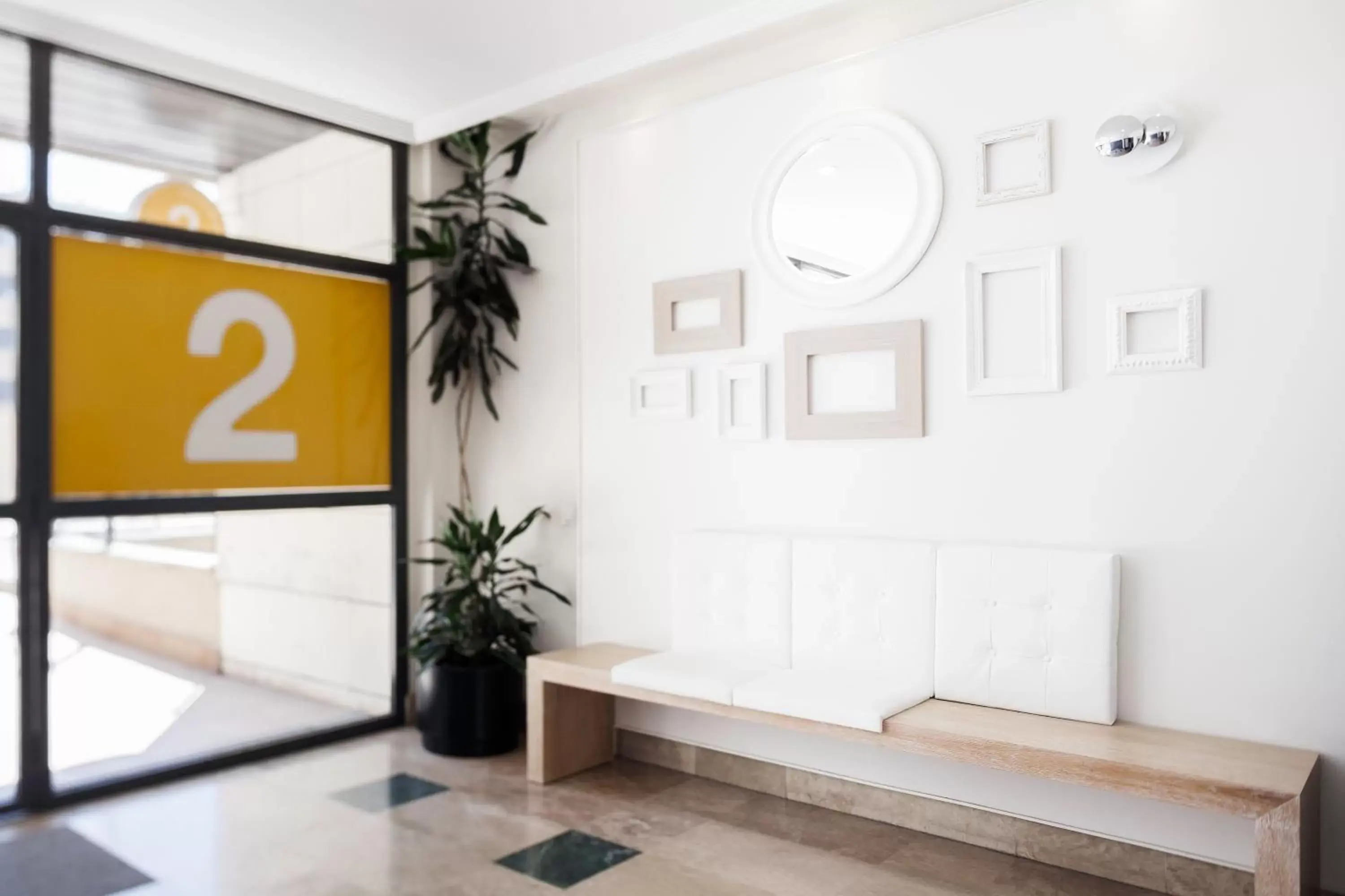 Lobby or reception in Compostela Suites Lobby or reception in Compostela Suites