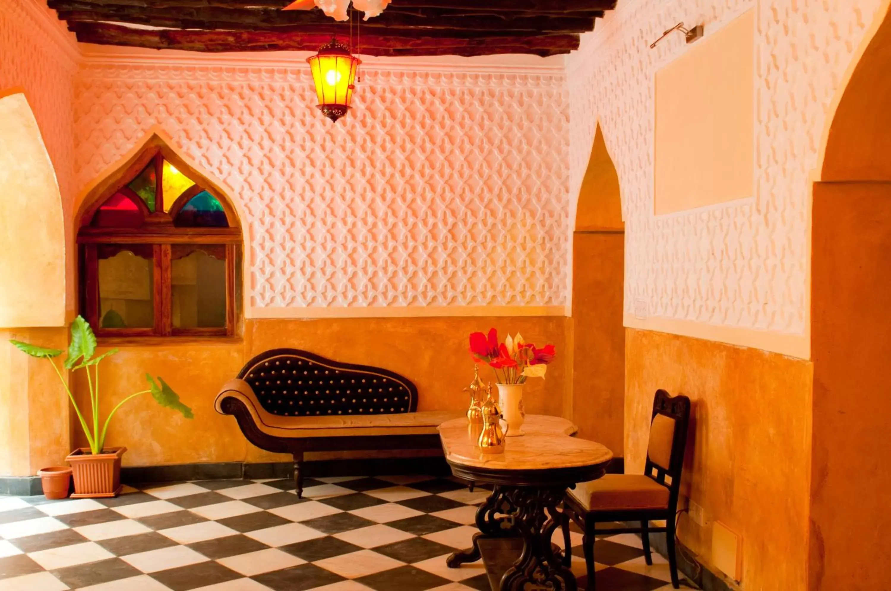 Decorative detail, Seating Area in Mizingani Seafront Hotel