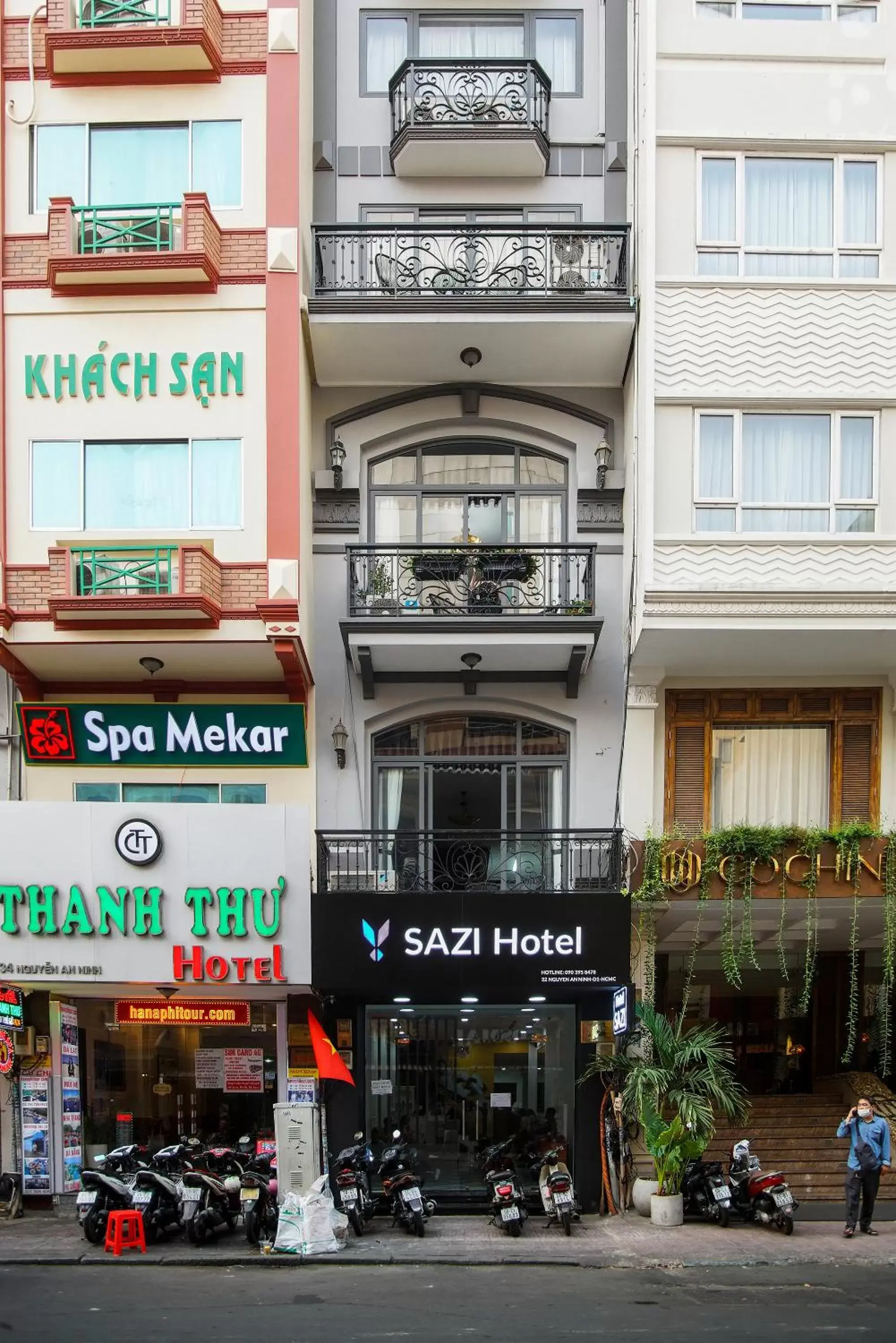 Facade/entrance in SAZI BEN THANH Hotel HCM Facade/entrance in SAZI BEN THANH Hotel HCM