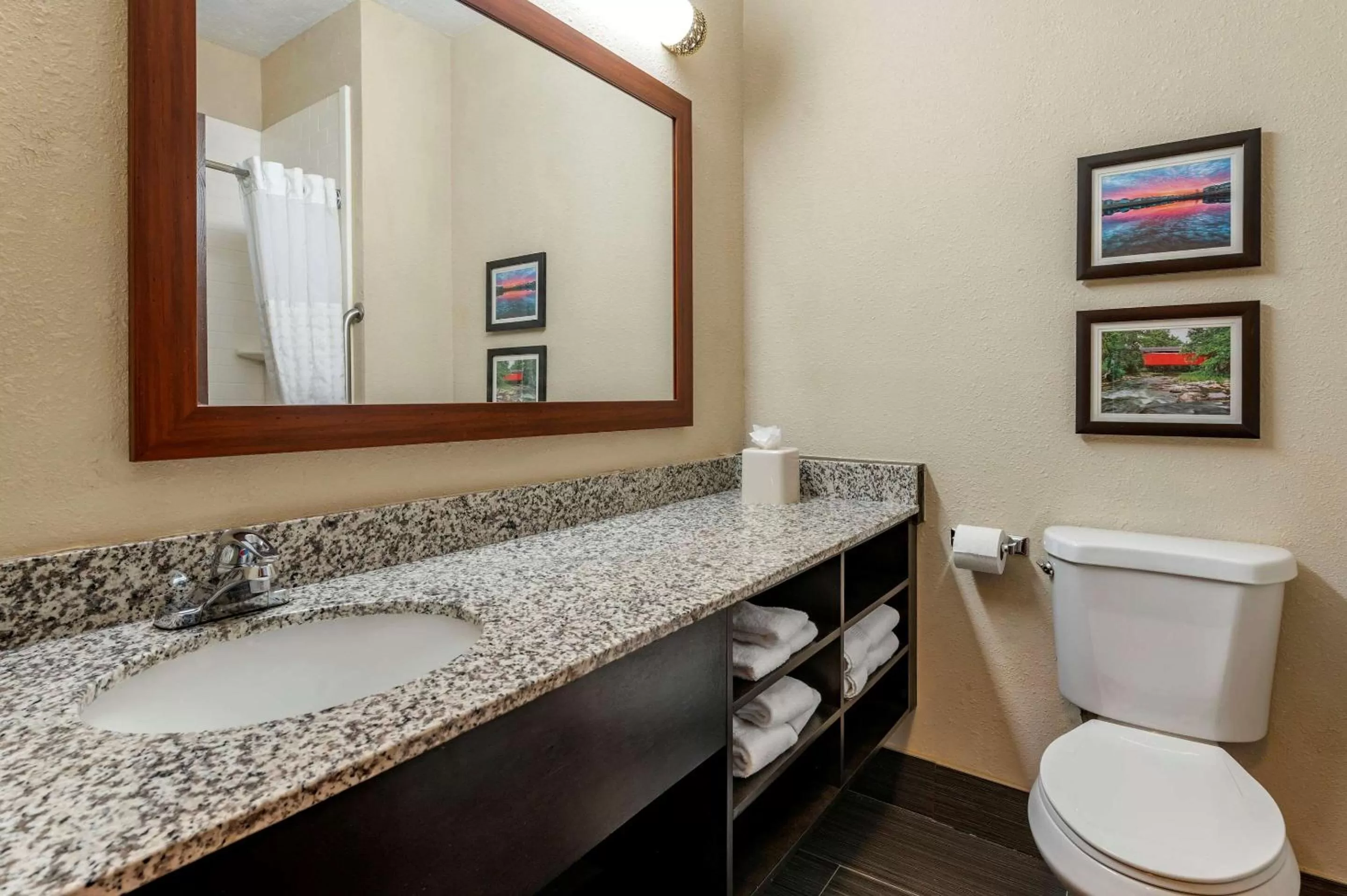 Bathroom in Comfort Inn Shelbyville North