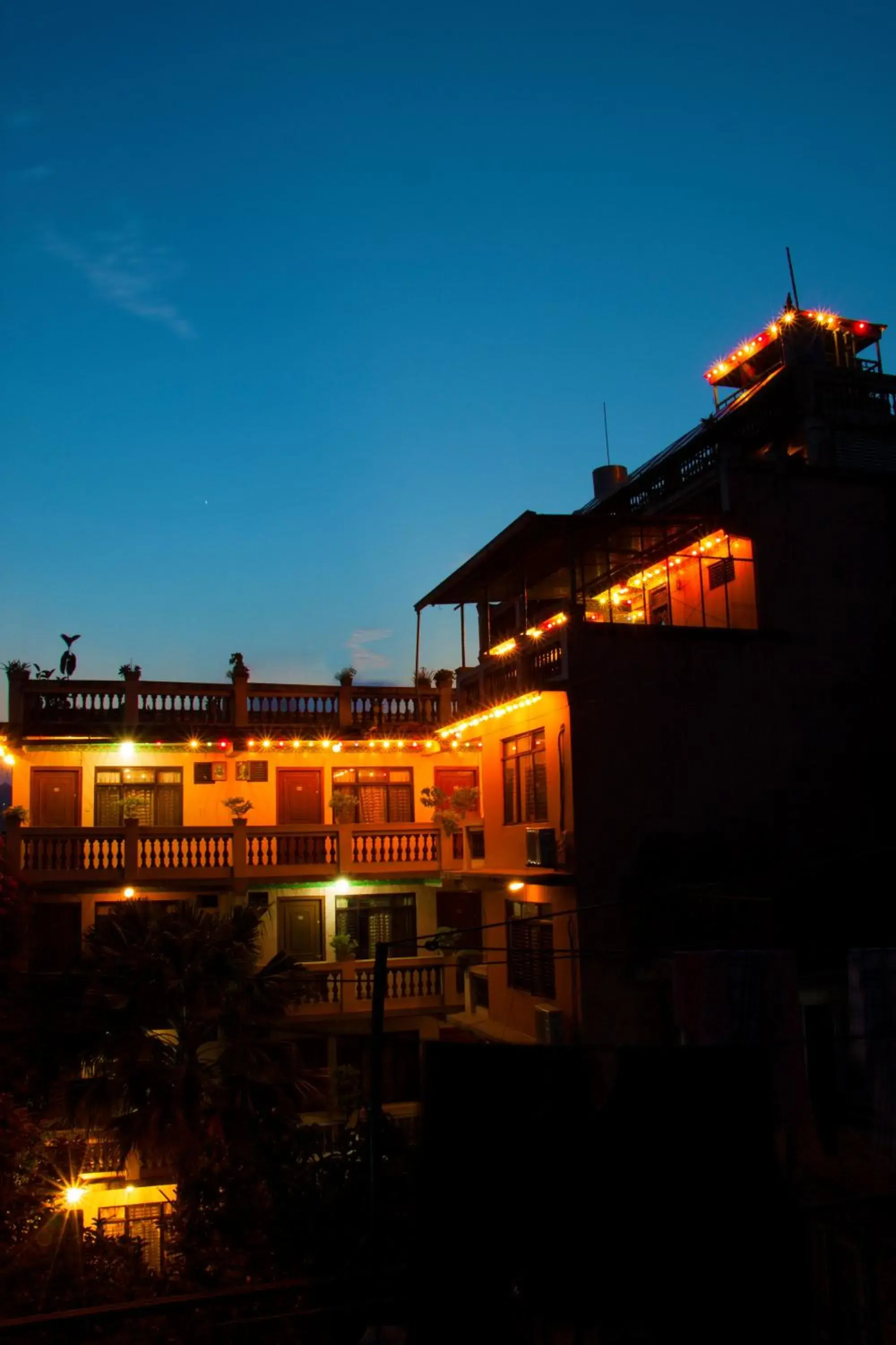 Night, Property Building in Hotel Metropolitan Kantipur