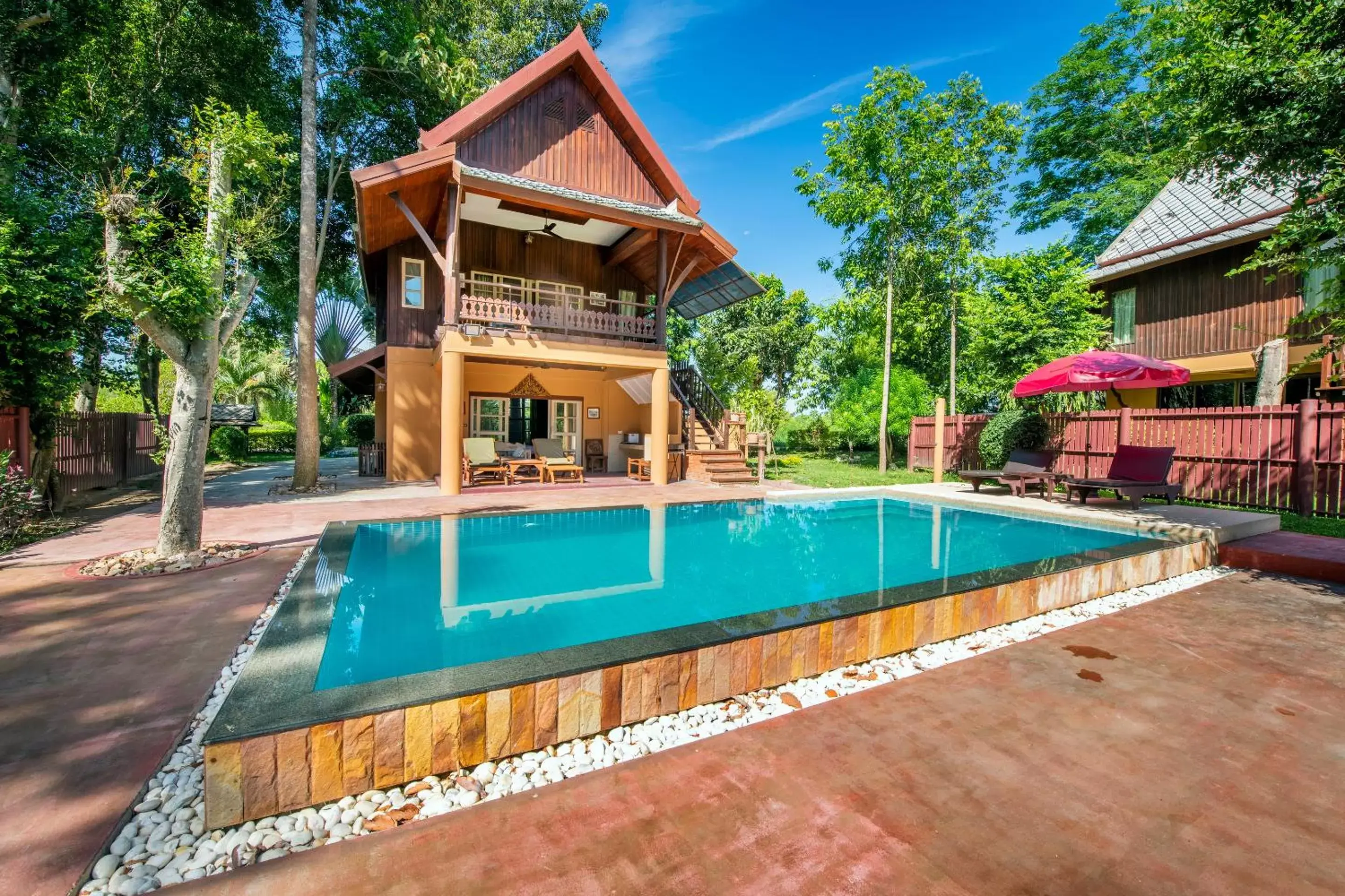 Swimming pool, Property Building in Vana Varin Resort