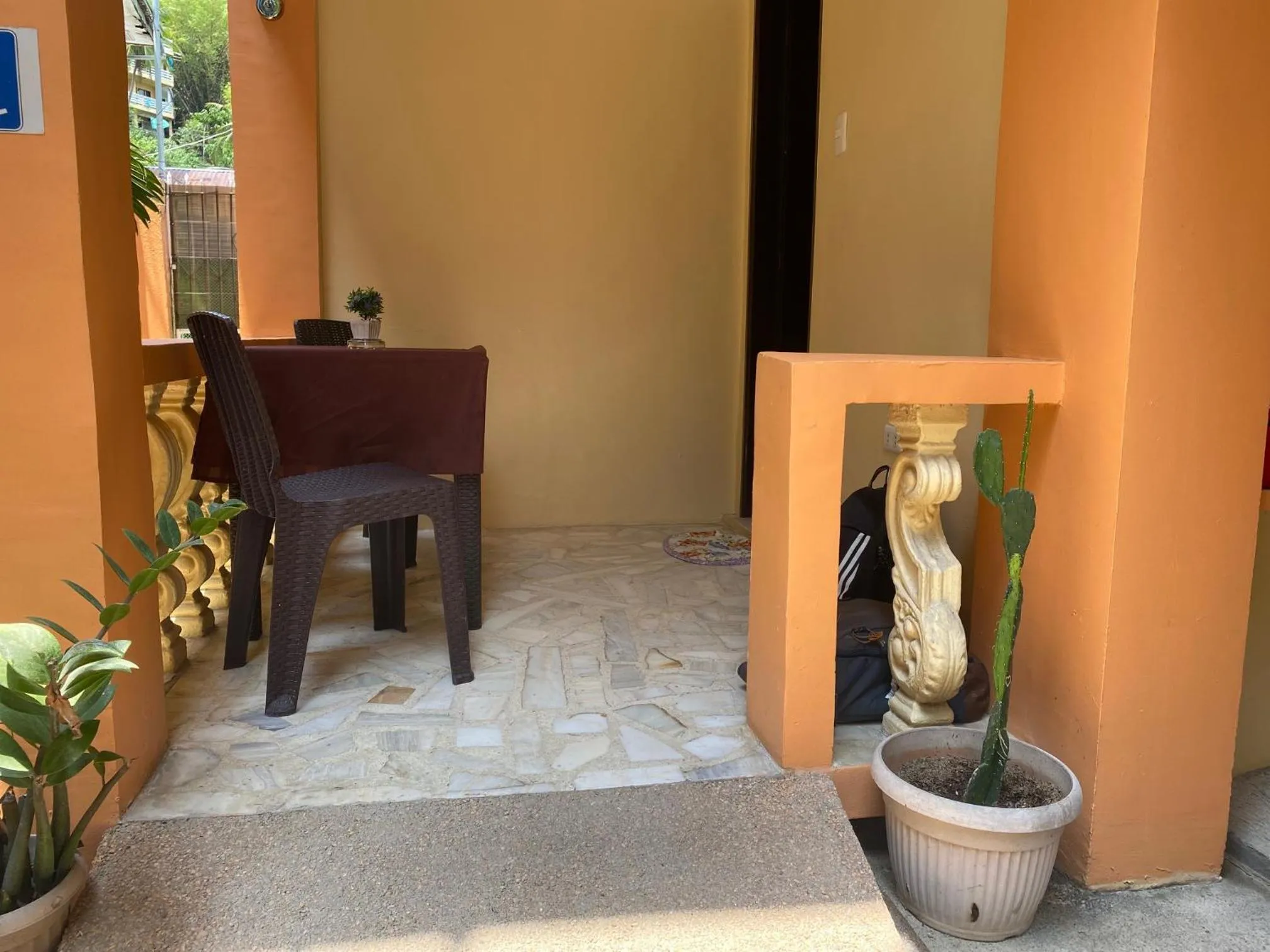 Balcony/Terrace in Papa Freds Beach Resort