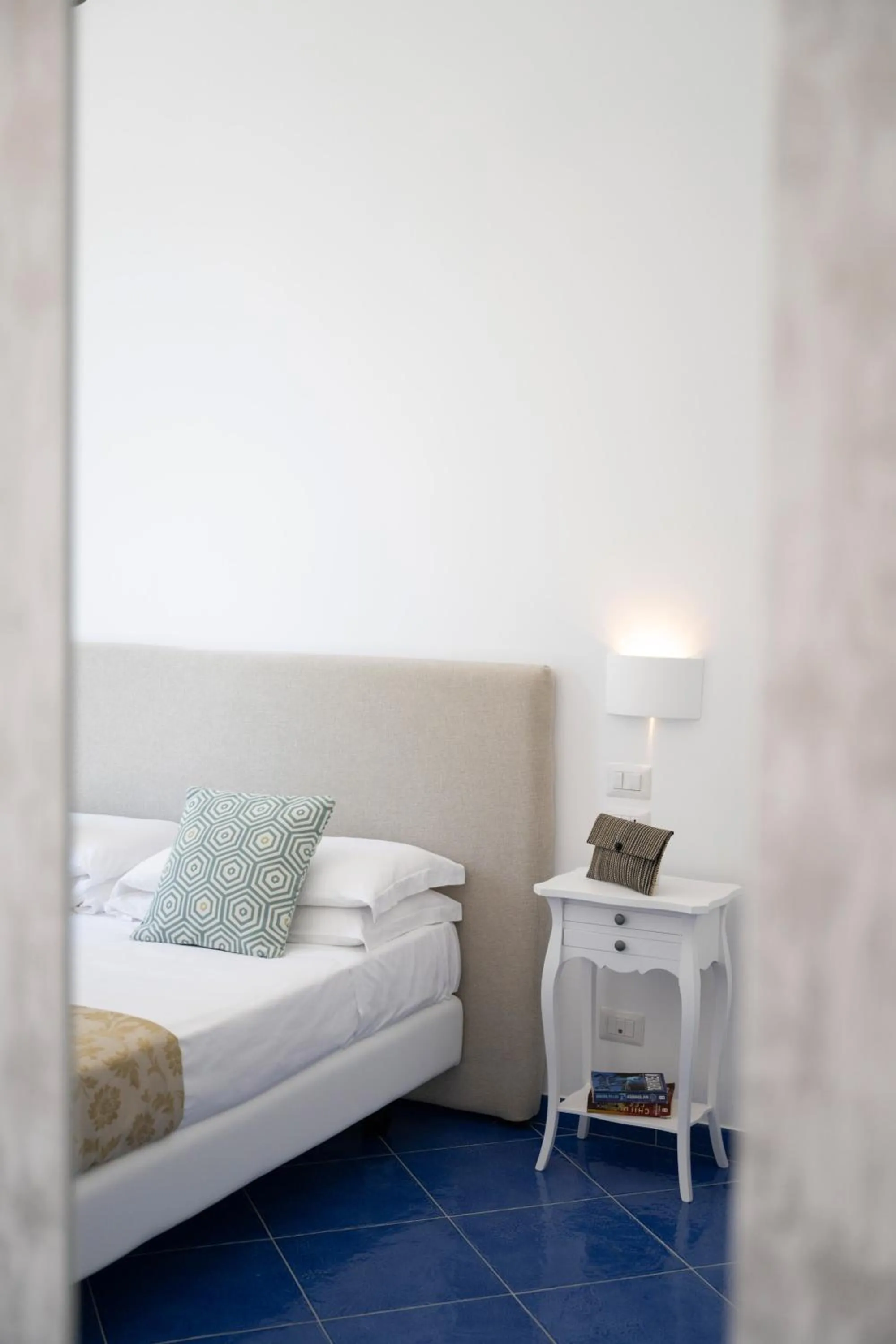 Bed in Hotel Alfonso A Mare