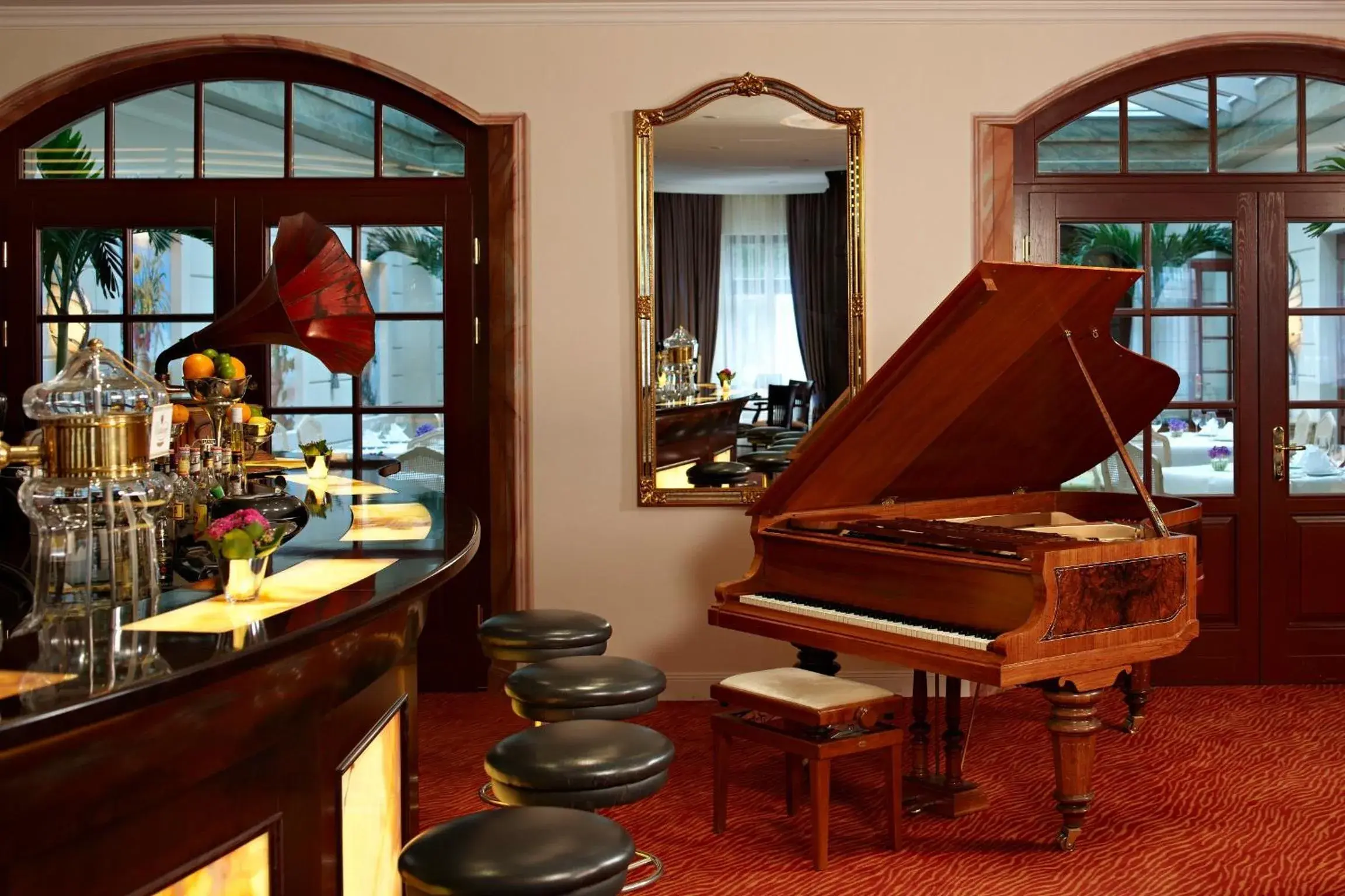 Lobby or reception in Relais & Châteaux Bülow Palais