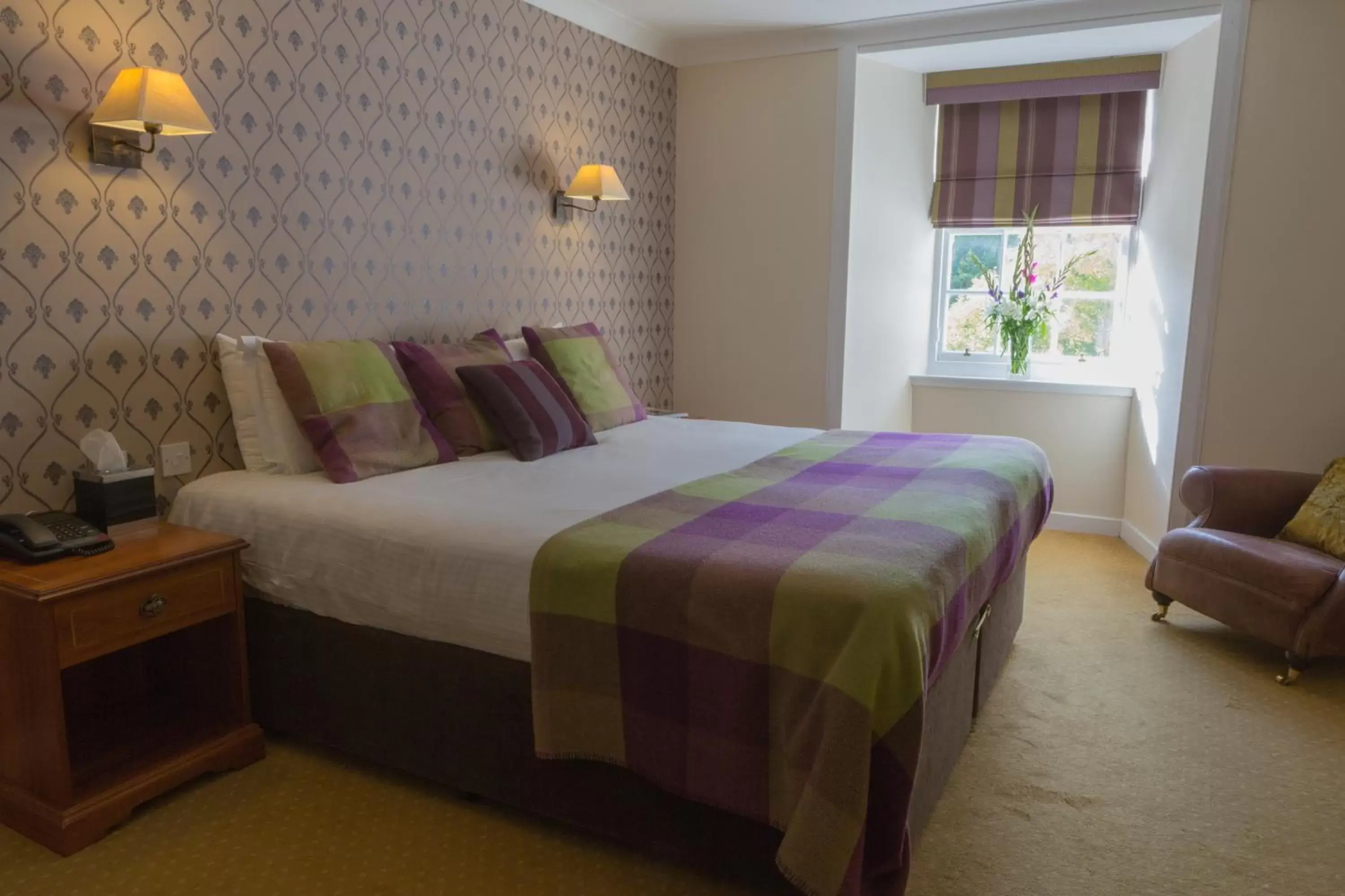 Photo of the whole room, Bed in Barony Castle Hotel