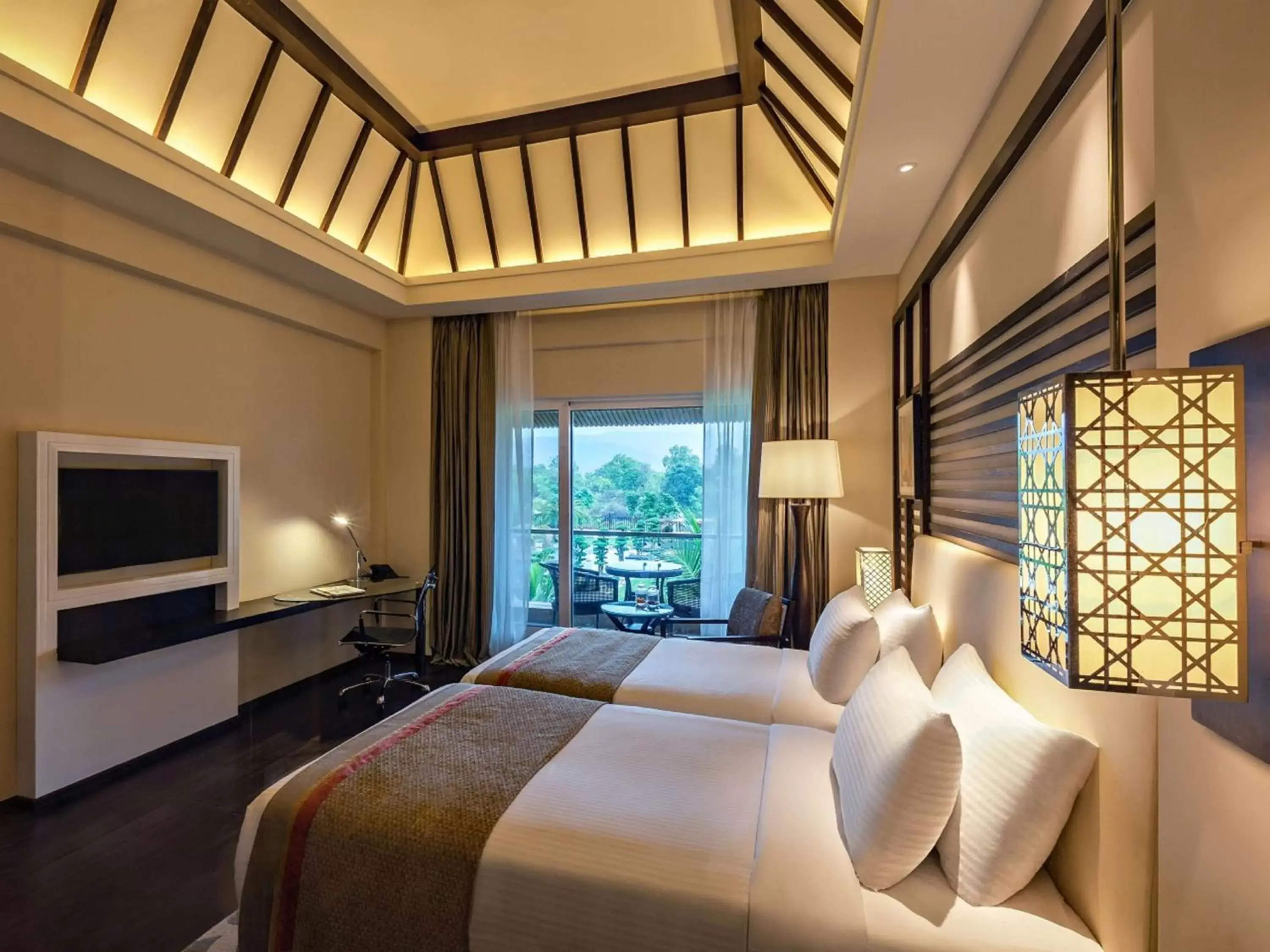 Bedroom in Radisson Blu Plaza Resort & Convention Centre Karjat