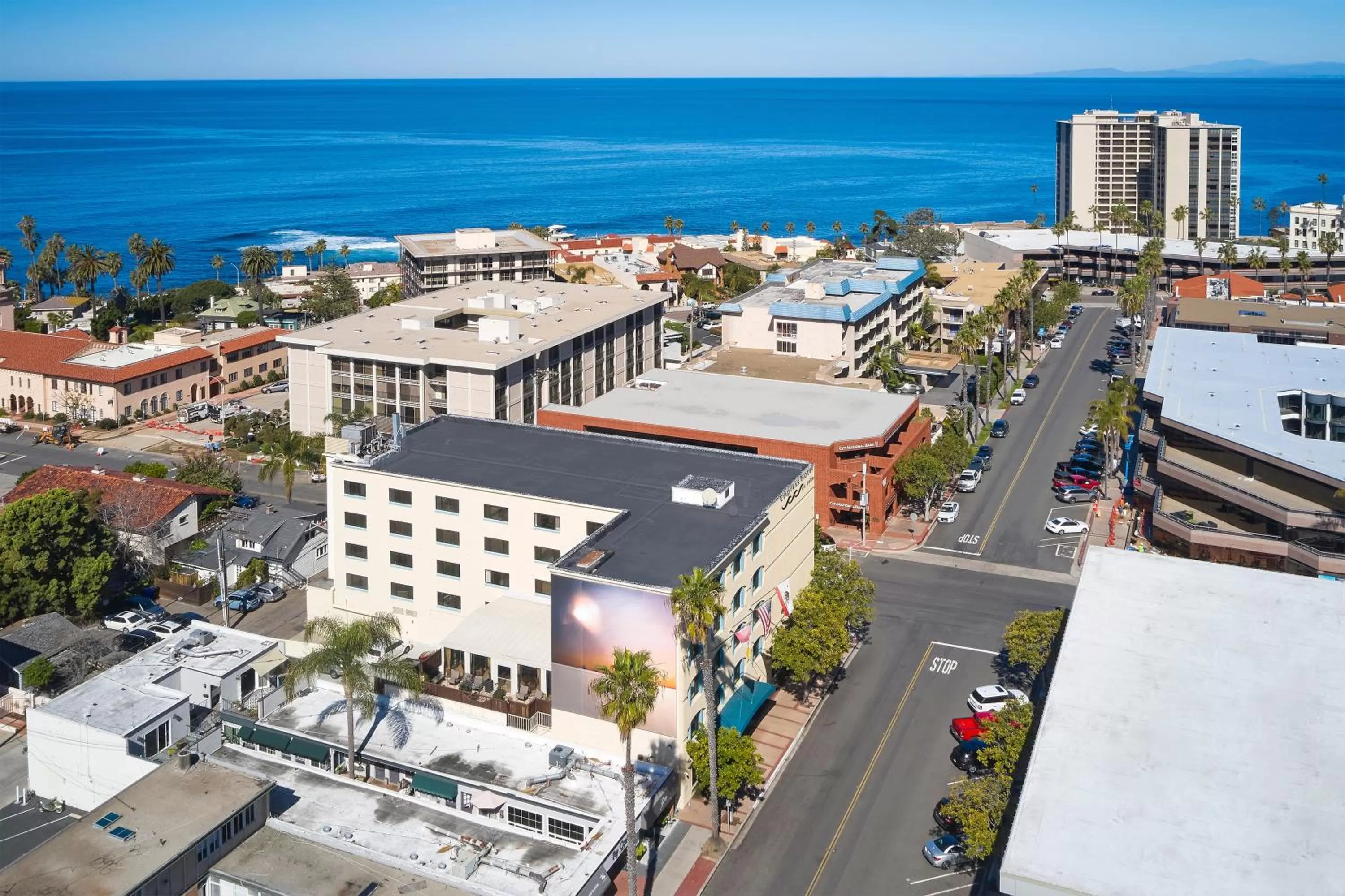 Bird's eye view in Empress Hotel La Jolla