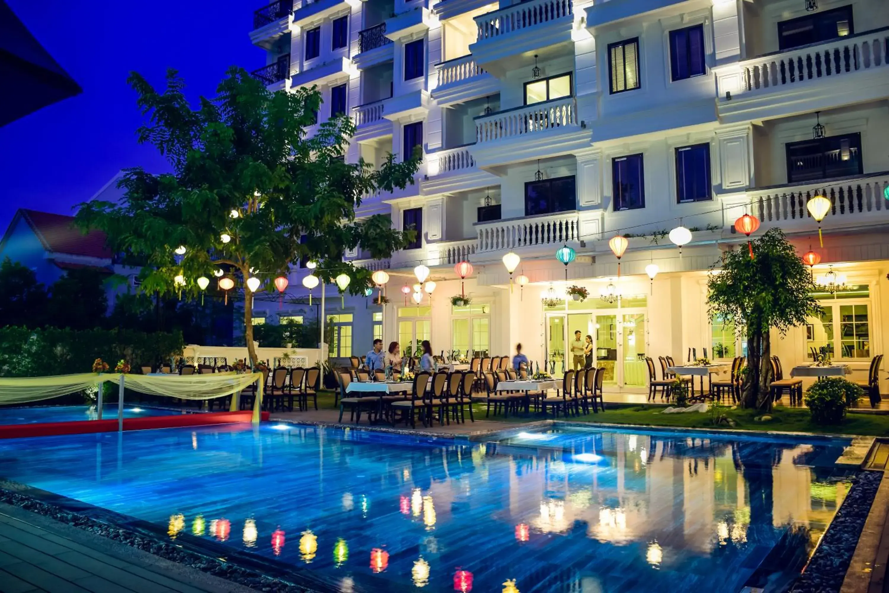 Pool view, Swimming Pool in Hoi An Rosemary Boutique Hotel & Spa