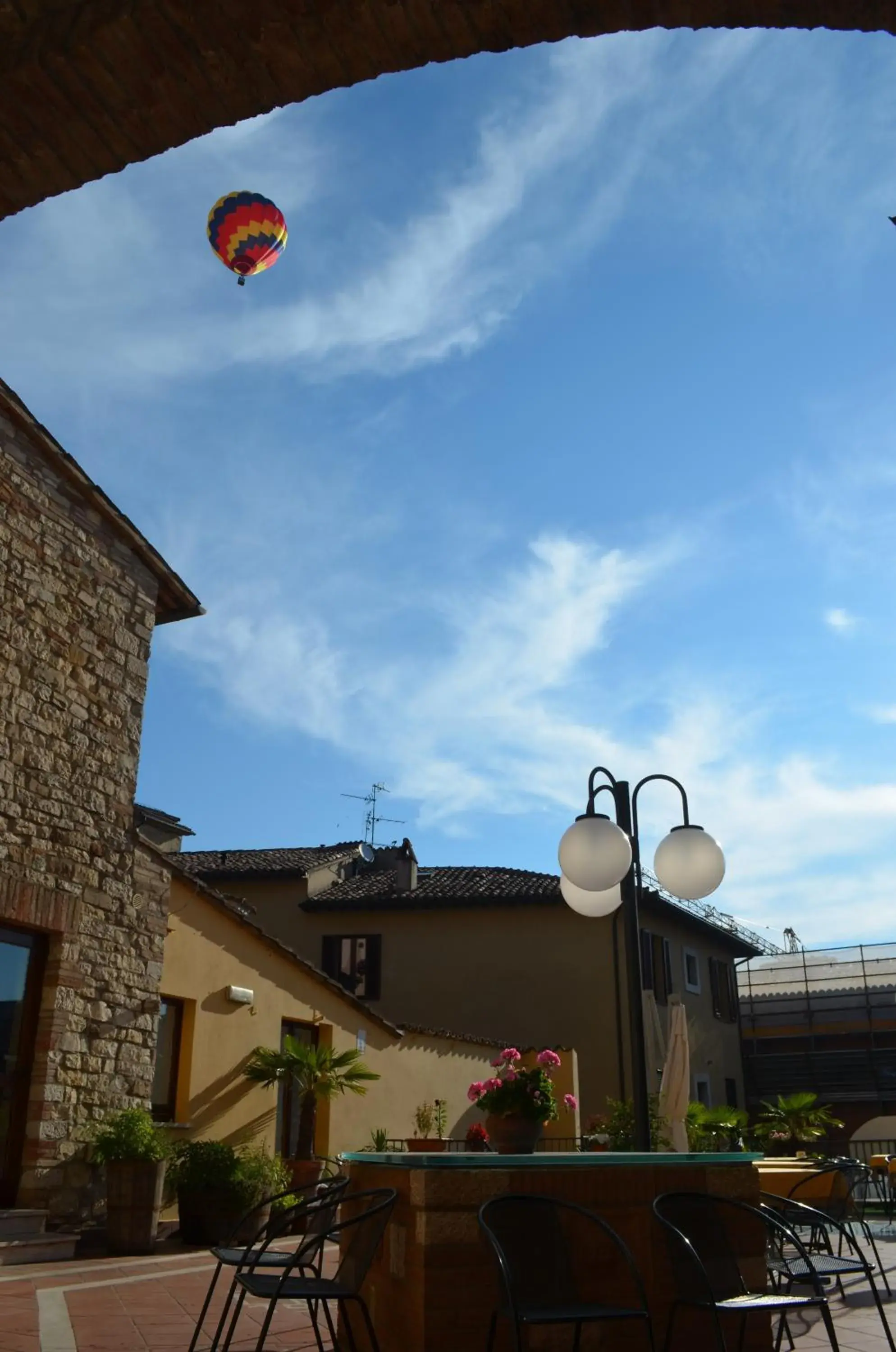 Balcony/Terrace, Property Building in Hotel Fonte Cesia