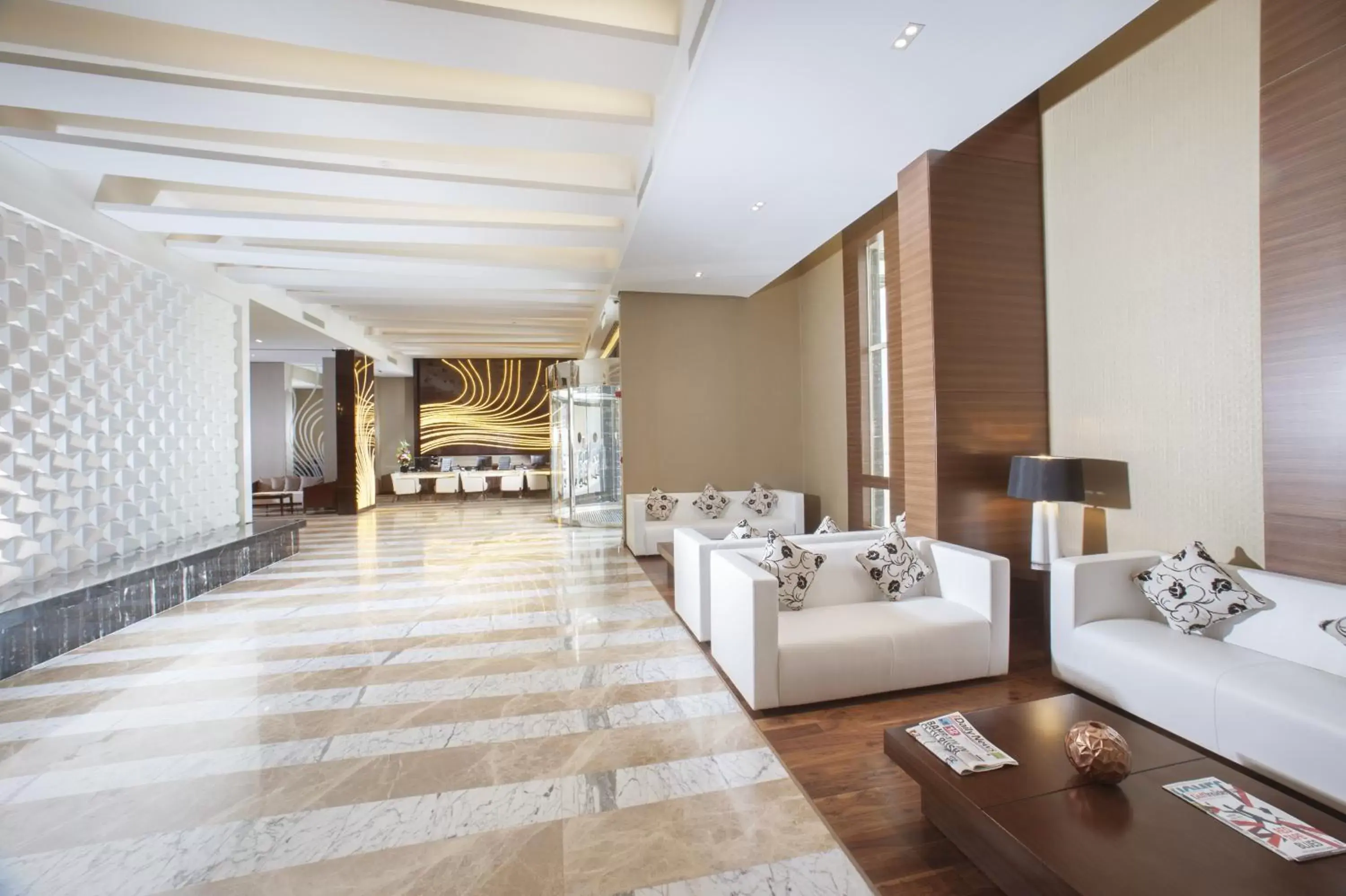 Lobby or reception in Ramee Rose Hotel